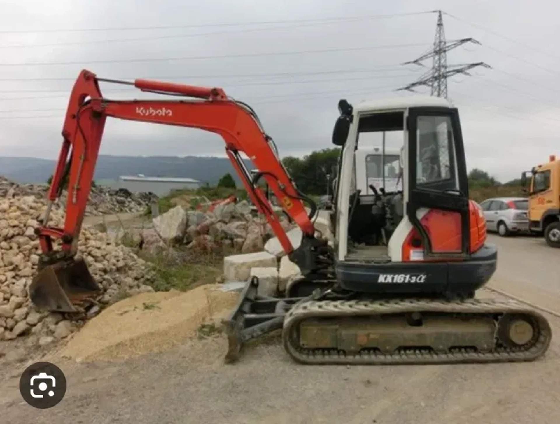 Мініекскаватор Kubota KX161-3 Alpha