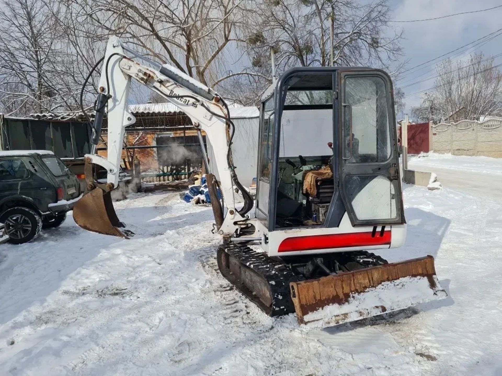 Гусеничний міні-екскаватор Bobcat