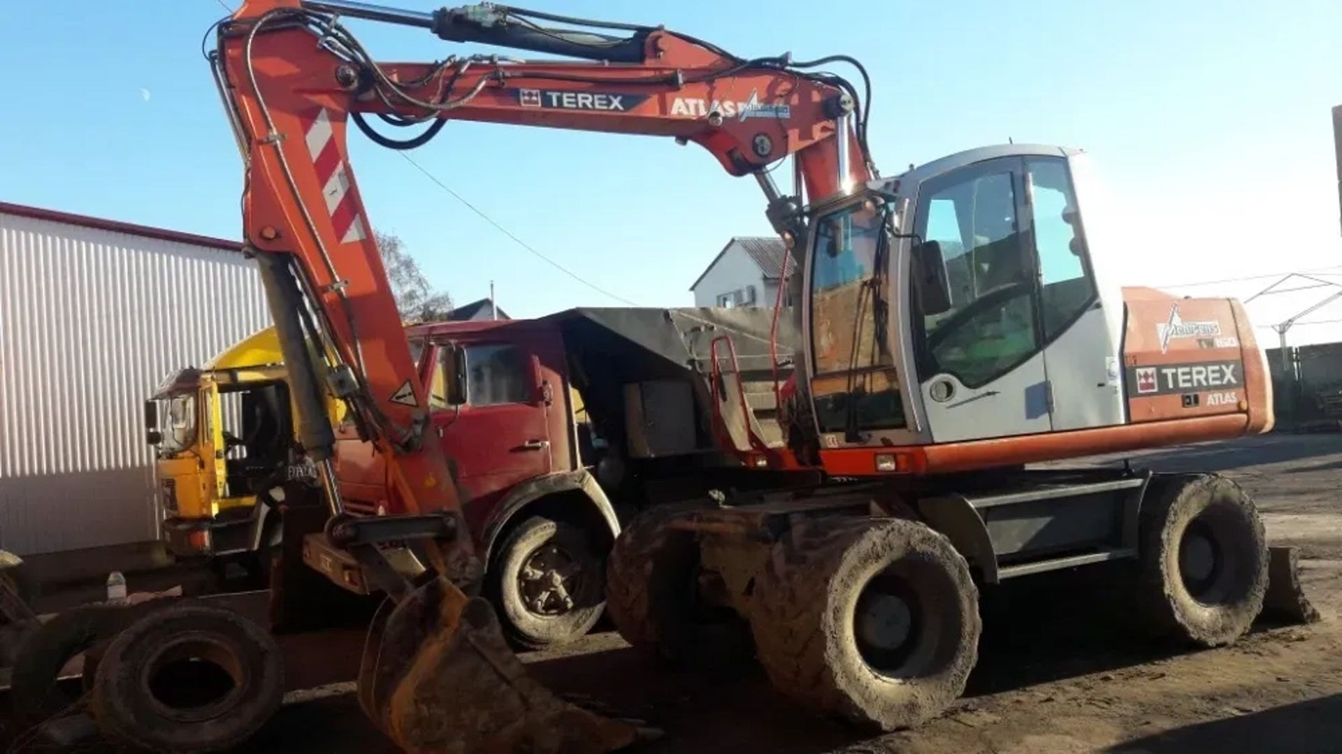 Колісний екскаватор Terex Atlas TW 160