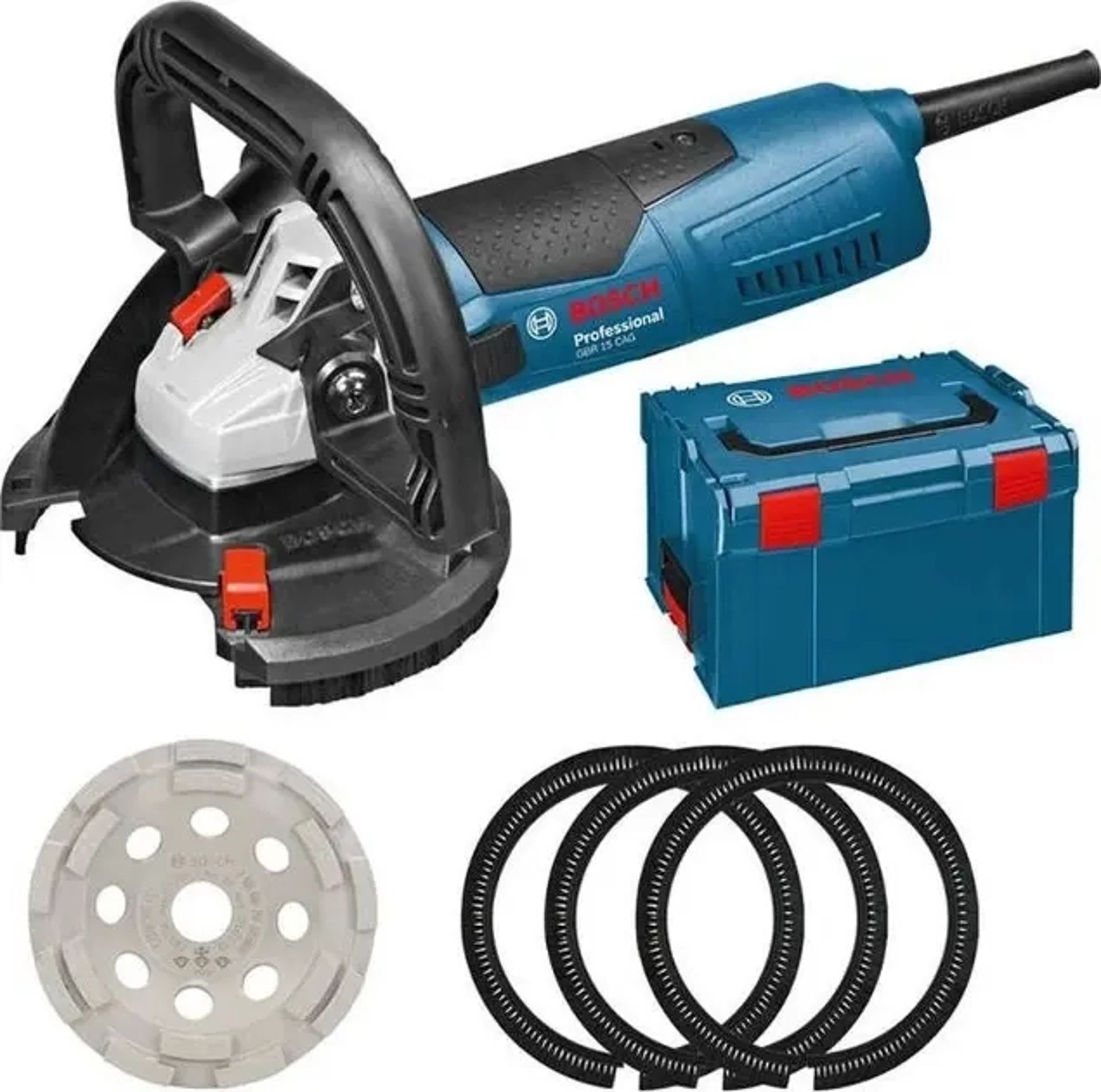 Bosch GBR 14 CA: шліфмашина по бетону