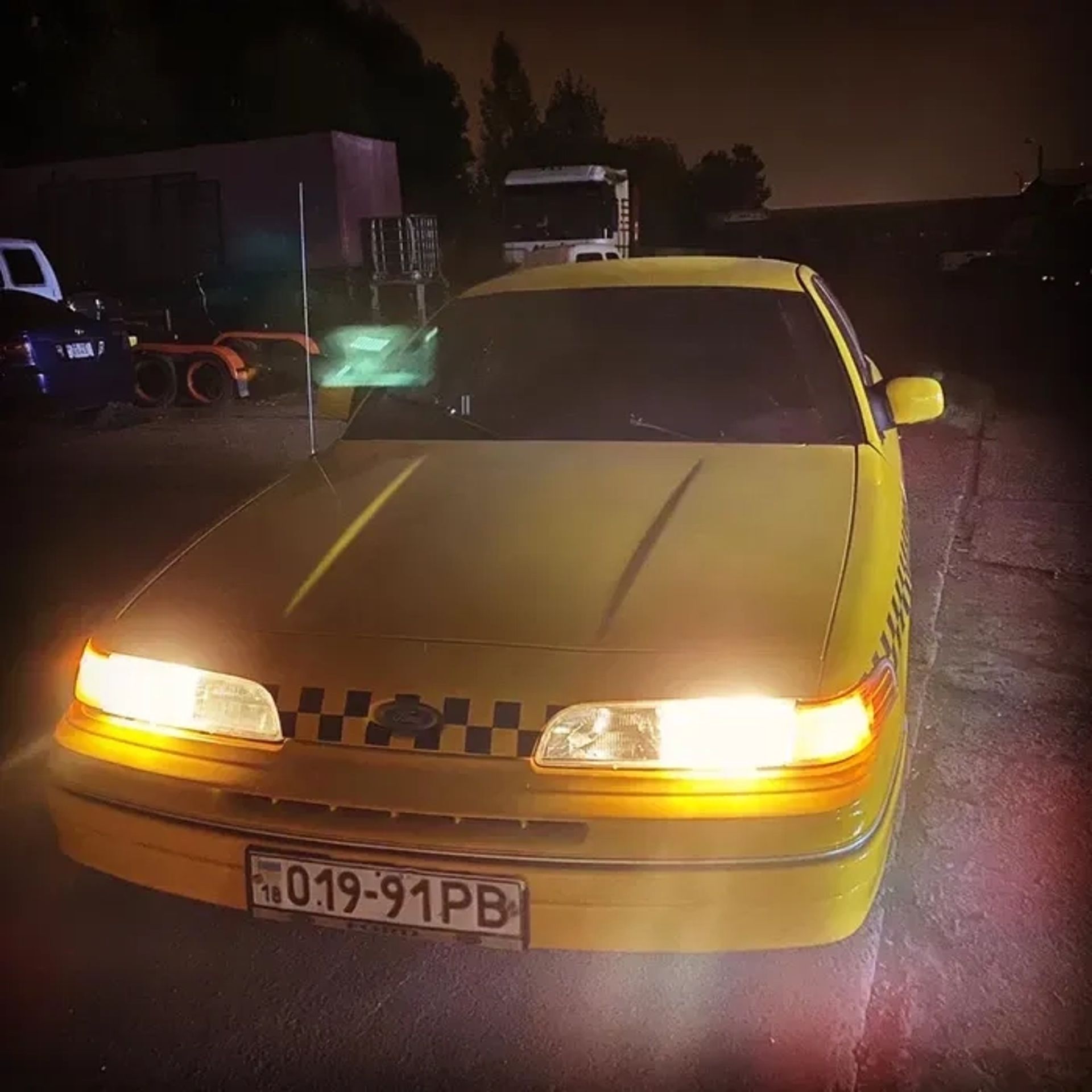 Американское такси Taxi NY city Police