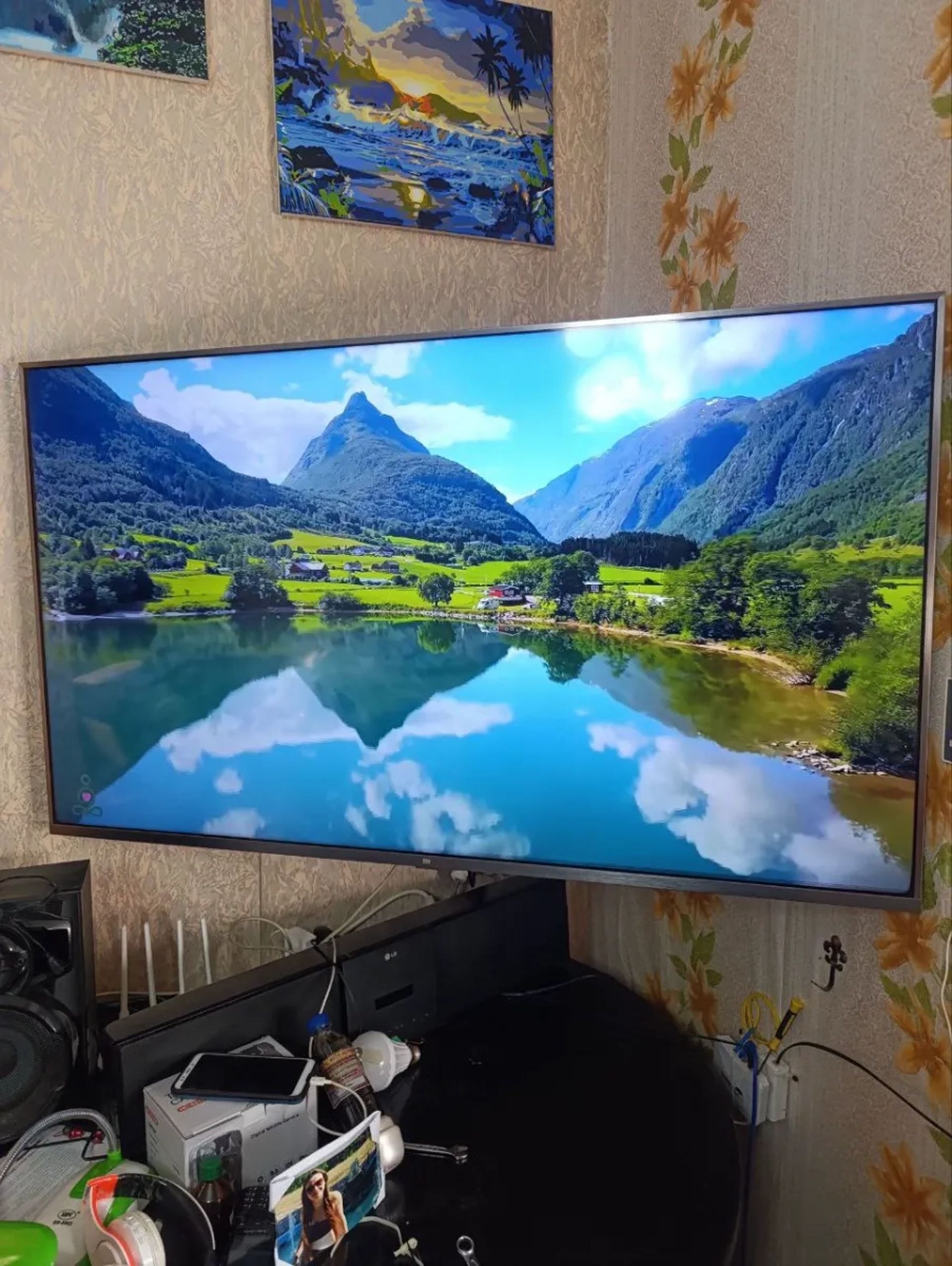 Монтаж телевизора на стену в Одессе, тв на стену вся Одесса.