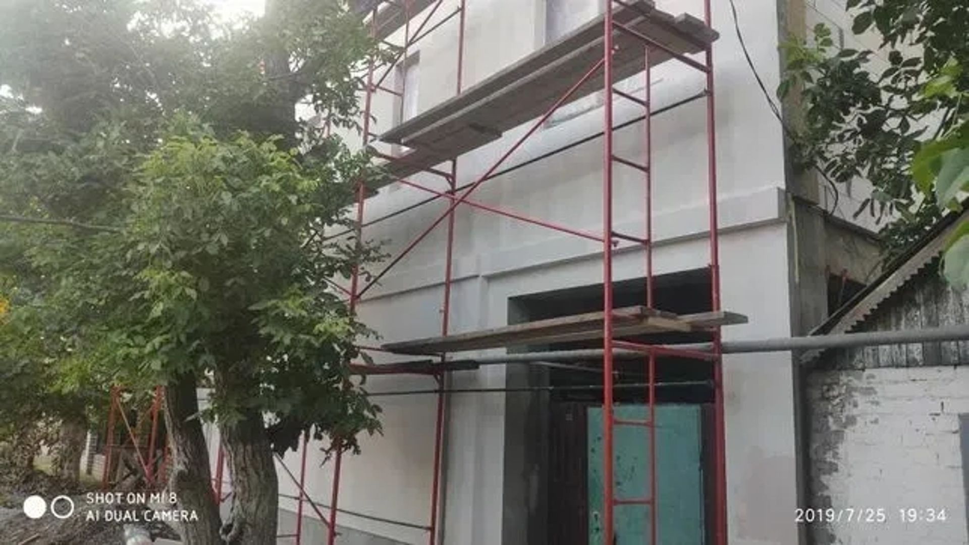 Будівельні ліса.Тура, підмосття.