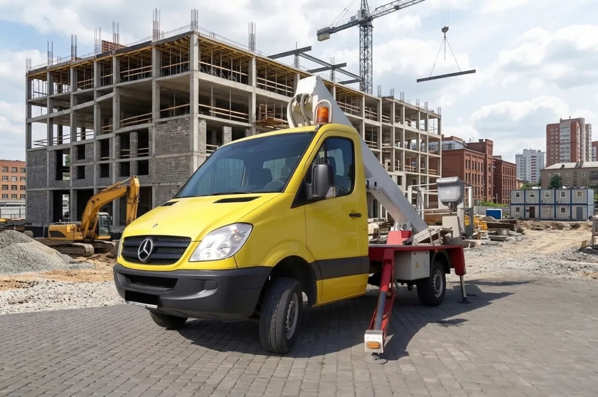 Автовишка Mercedes-Benz 24 метра