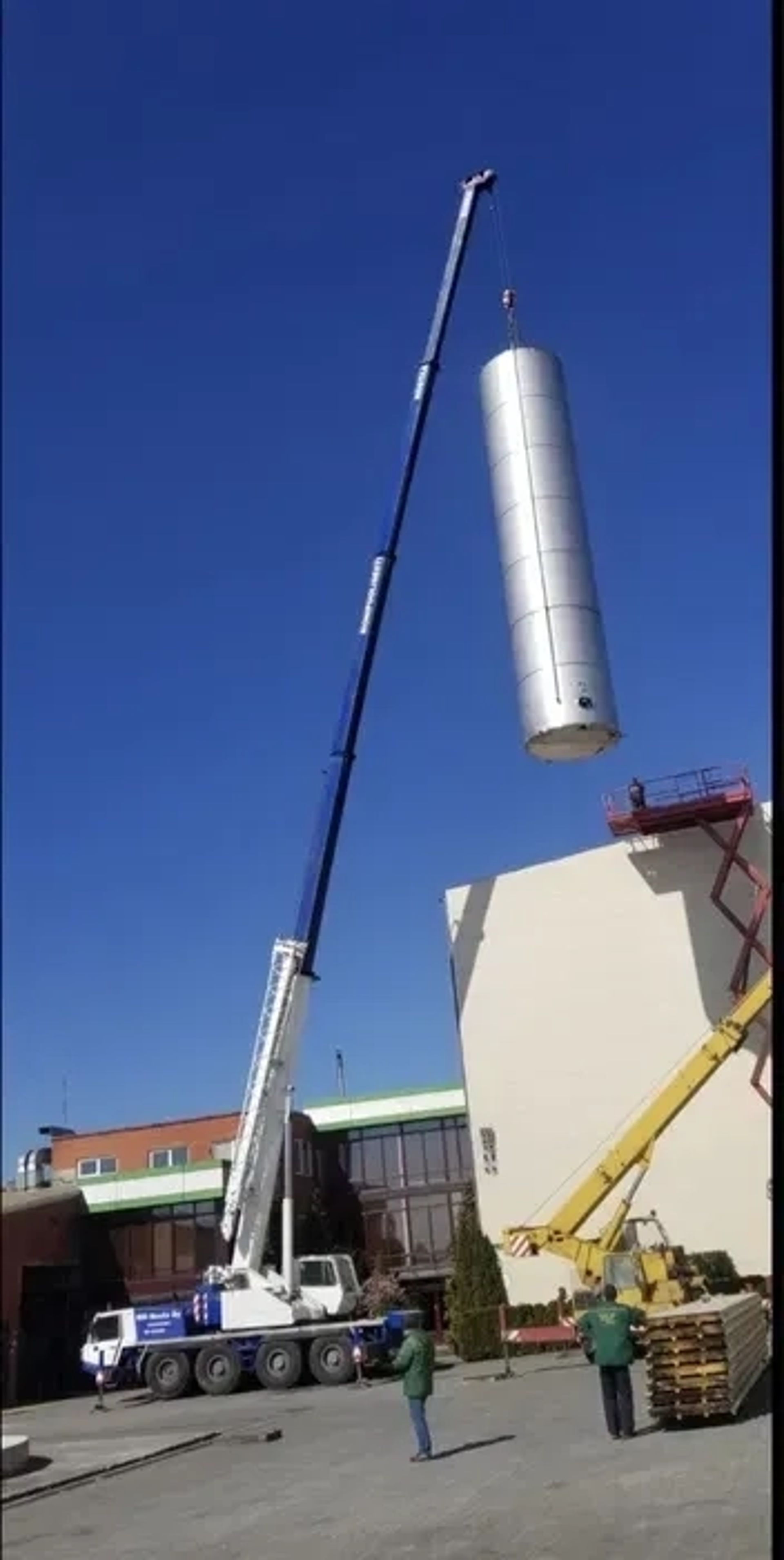 Автокран Terex-Demag AC 35 для будівельних робіт