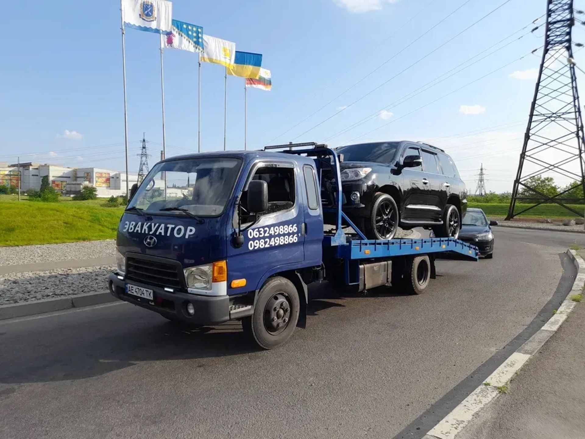 Евакуатор Дніпро 24/7. Швидка подача