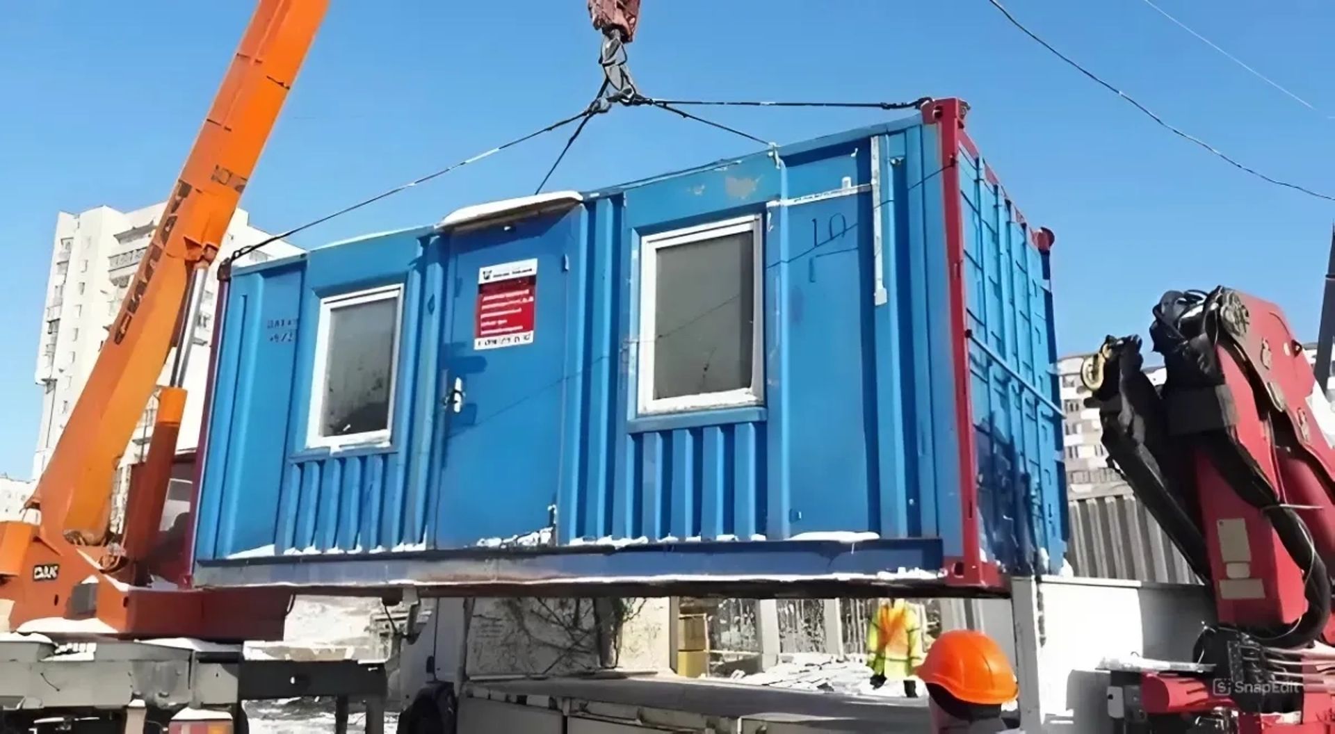 Побутівка для будівельників 14.4квм