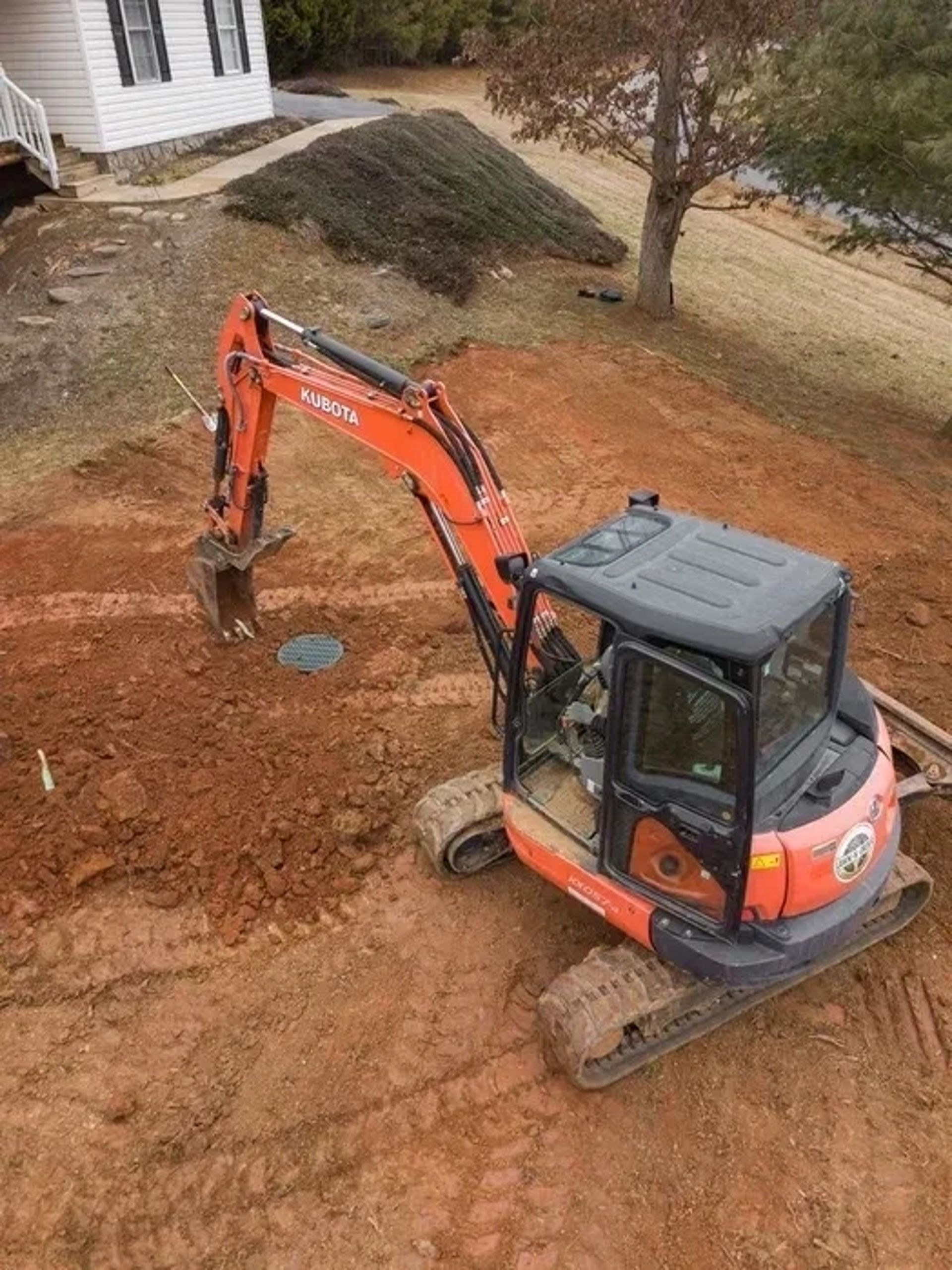 Міні-екскаватор Kubota KX040-4