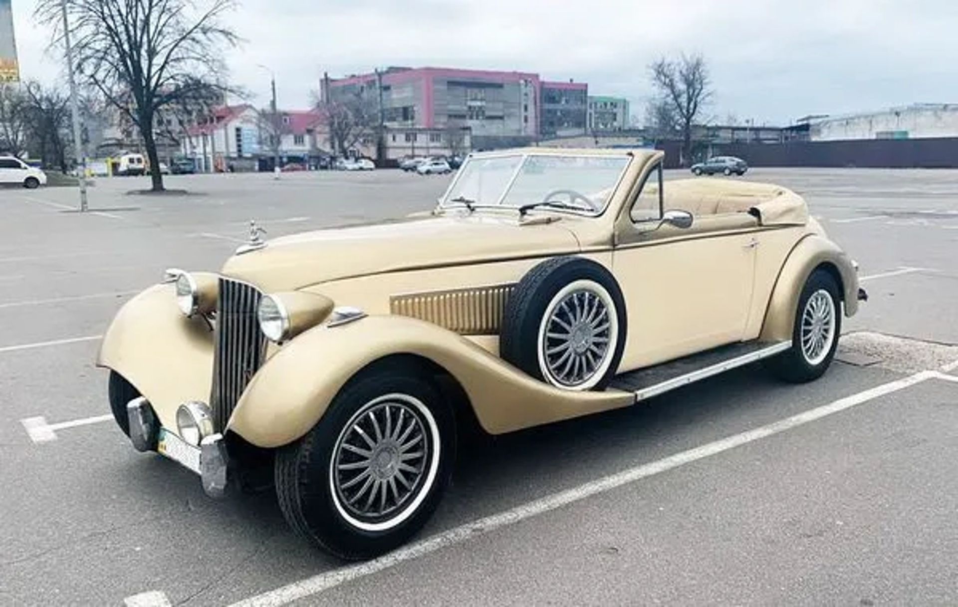 195 Ретро кабріолет на весілля зйомки Steyr