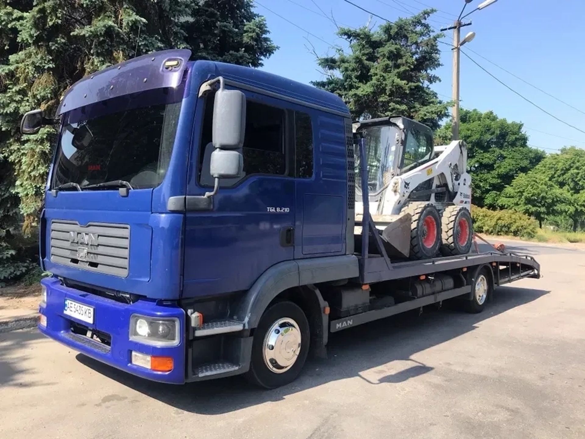 Евакуатор на базі вантажівки MAN 5 тонн