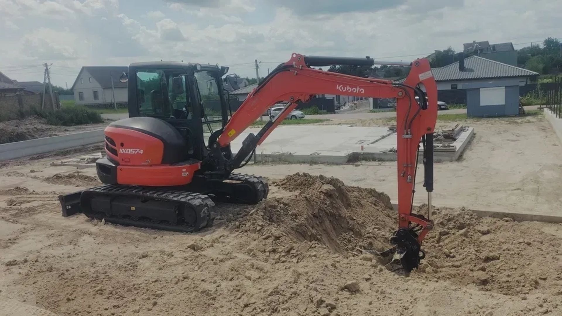Міні-екскаватор Kubota KX057-4