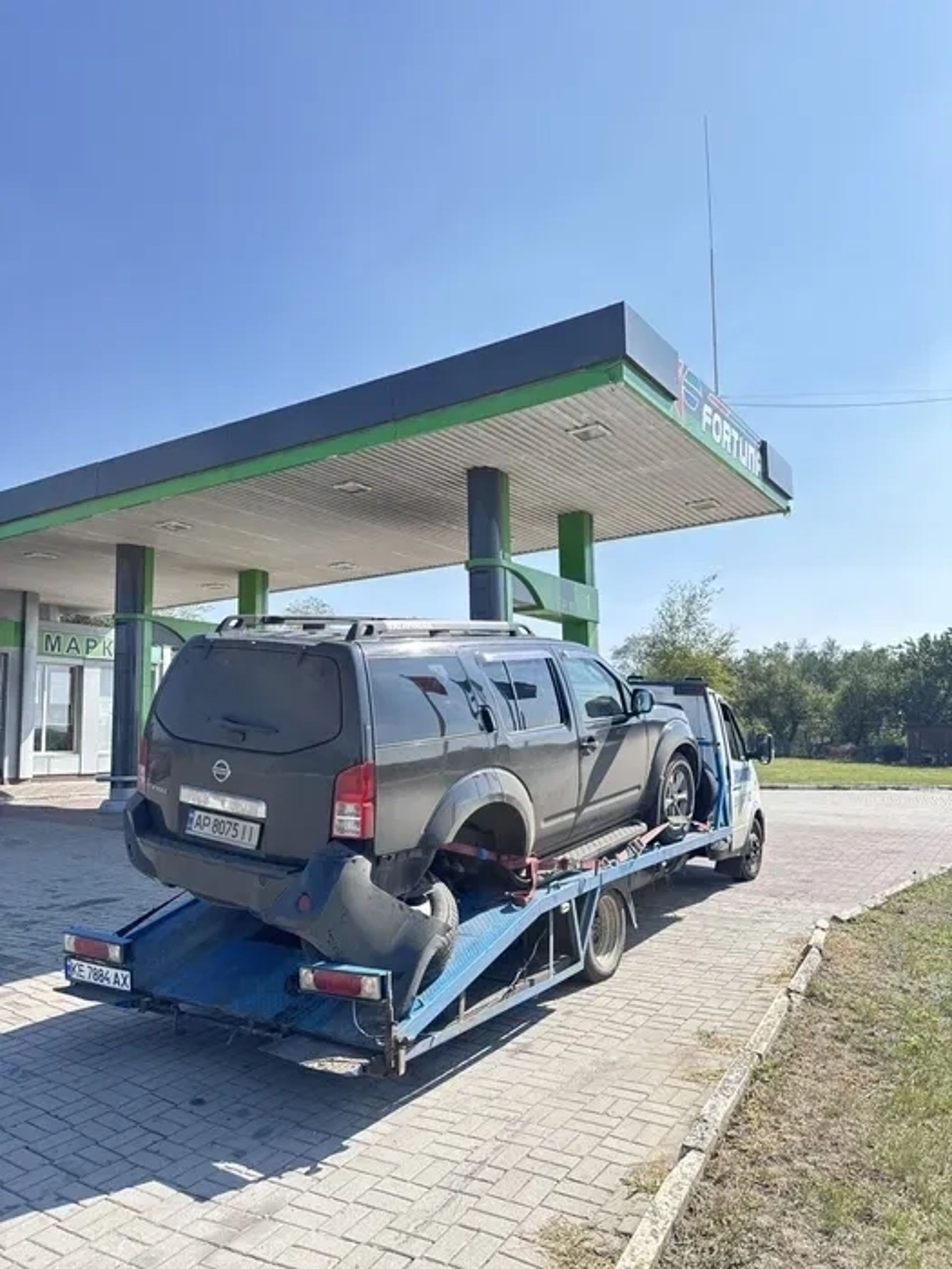 Евакуатор на базі автомобіля «Газель»