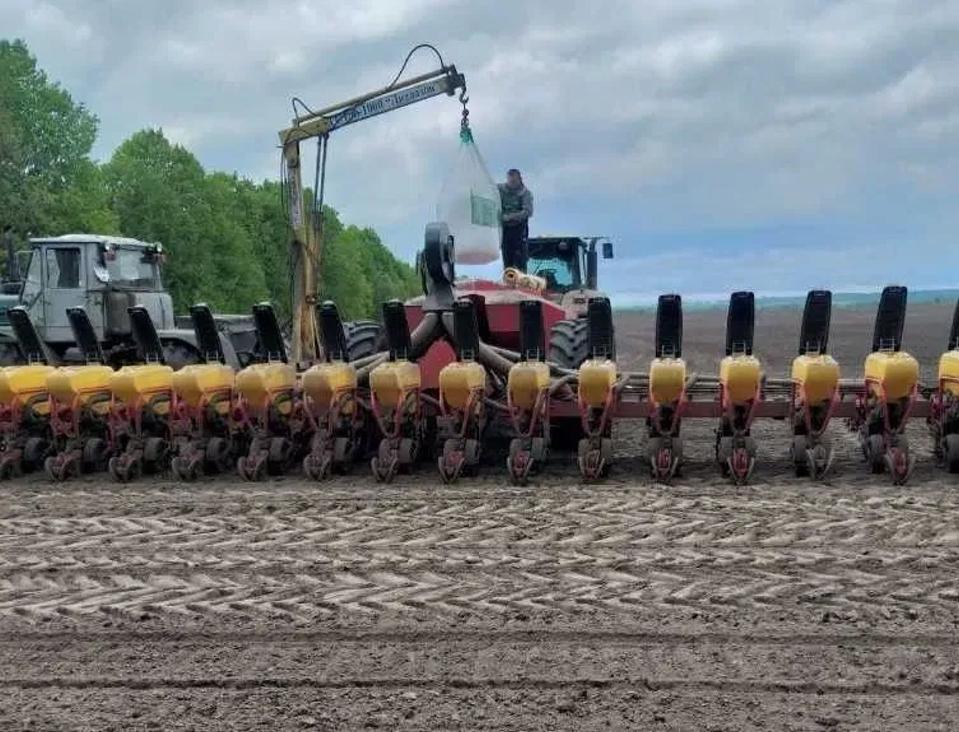 Посів Vaderstad Tempo 16 рядків (Вадерштад)