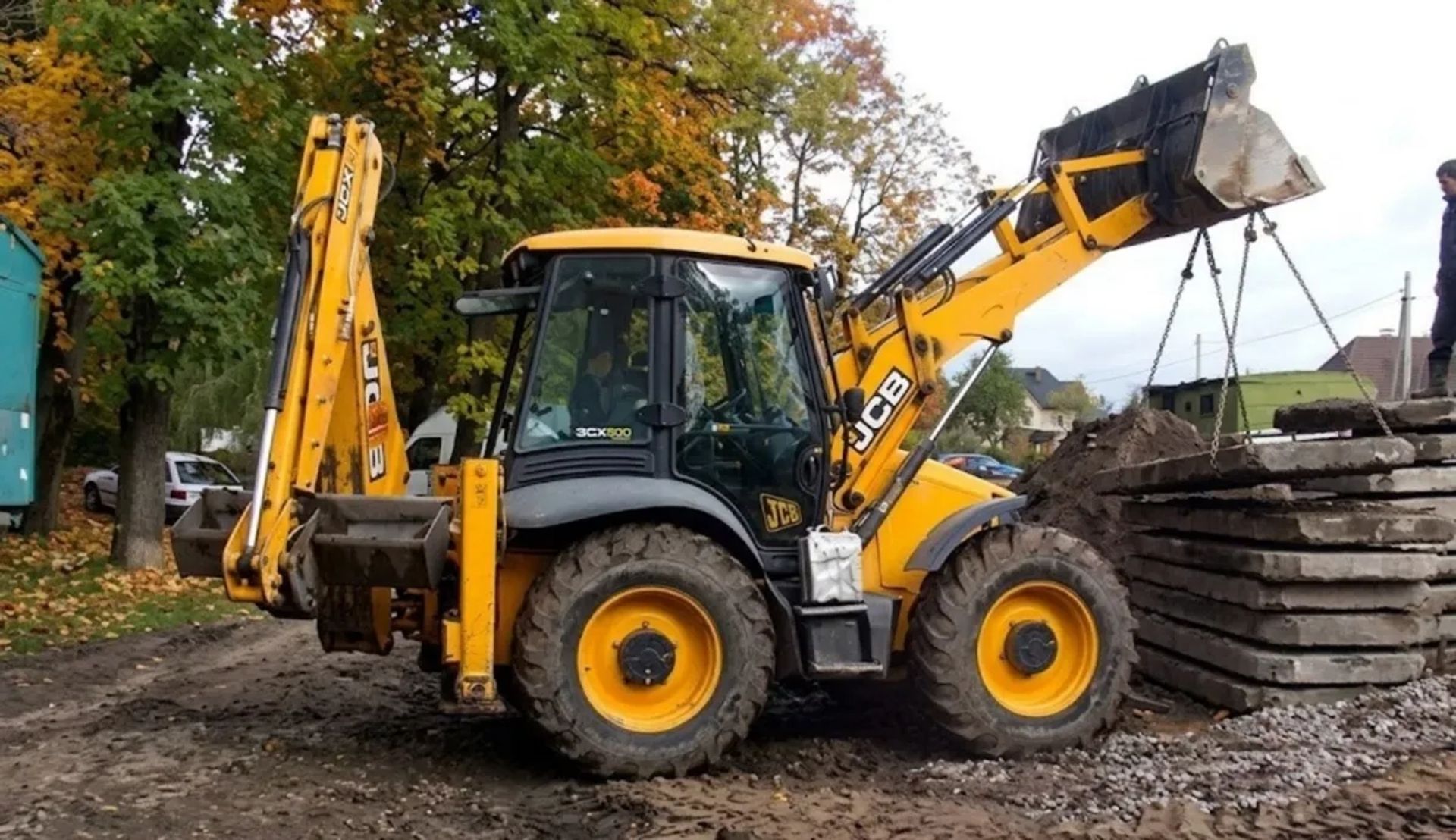 Екскаватор-навантажувач JCB 4CX