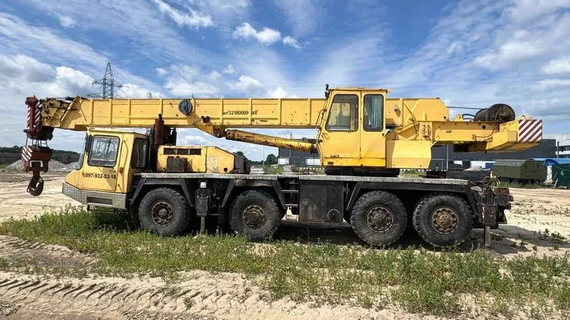 Важкий автокран HYDROS КС-6472 (40 тонн, стріла 34.5 м)