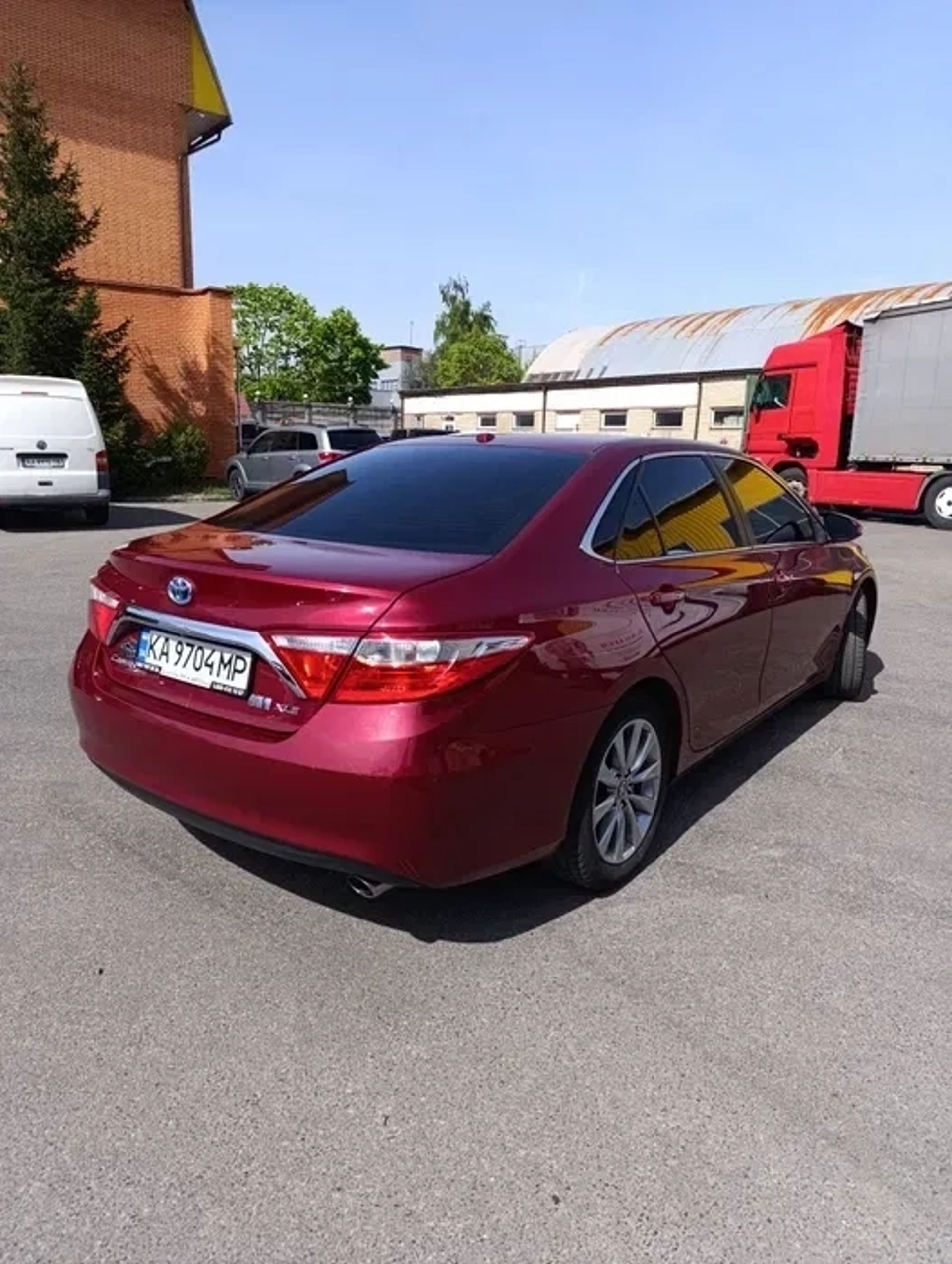 Авто Toyota Camry 5 2016 гібрид/газ для роботи в таксі