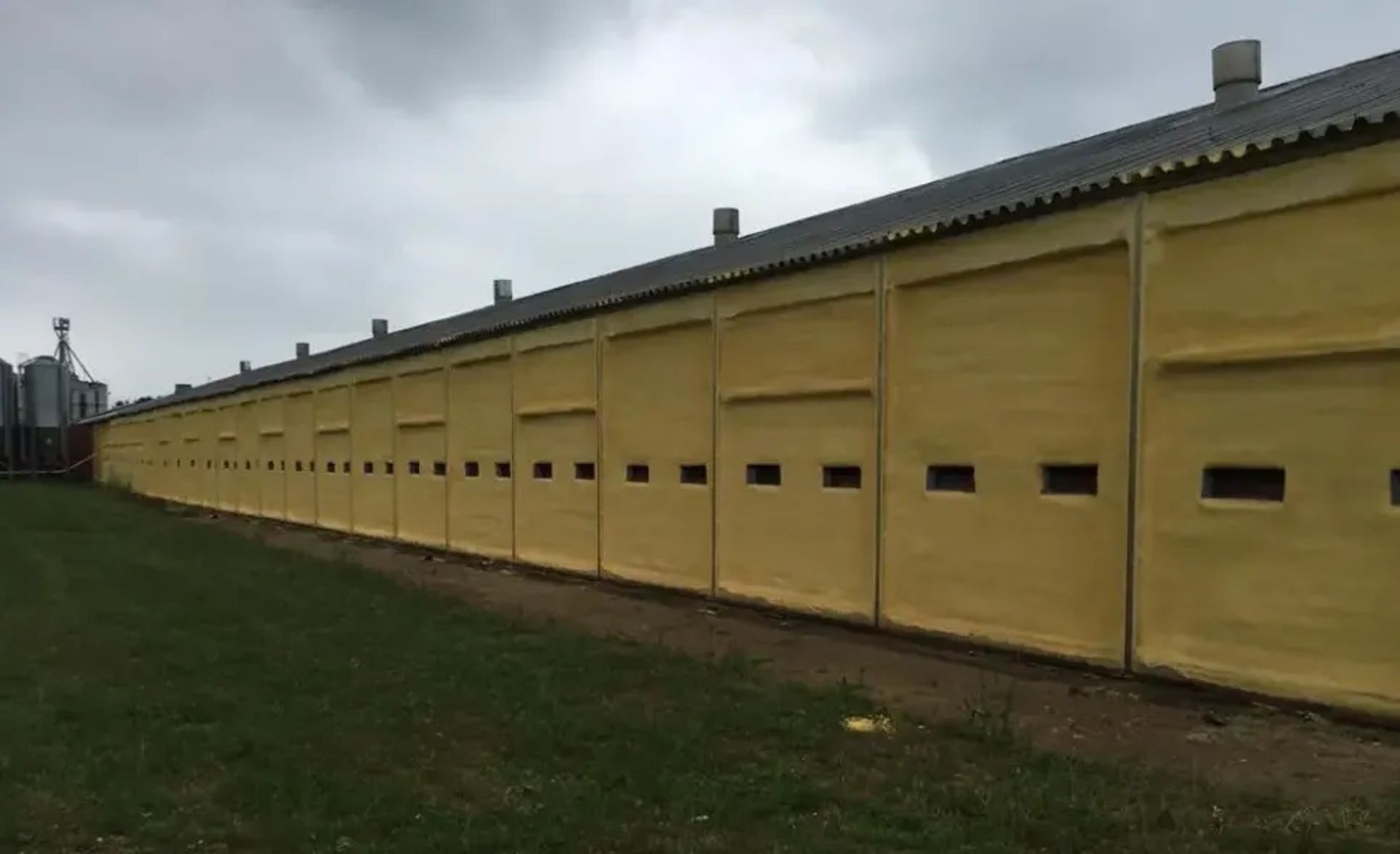 ППУ теплоізоляція промислових приміщень