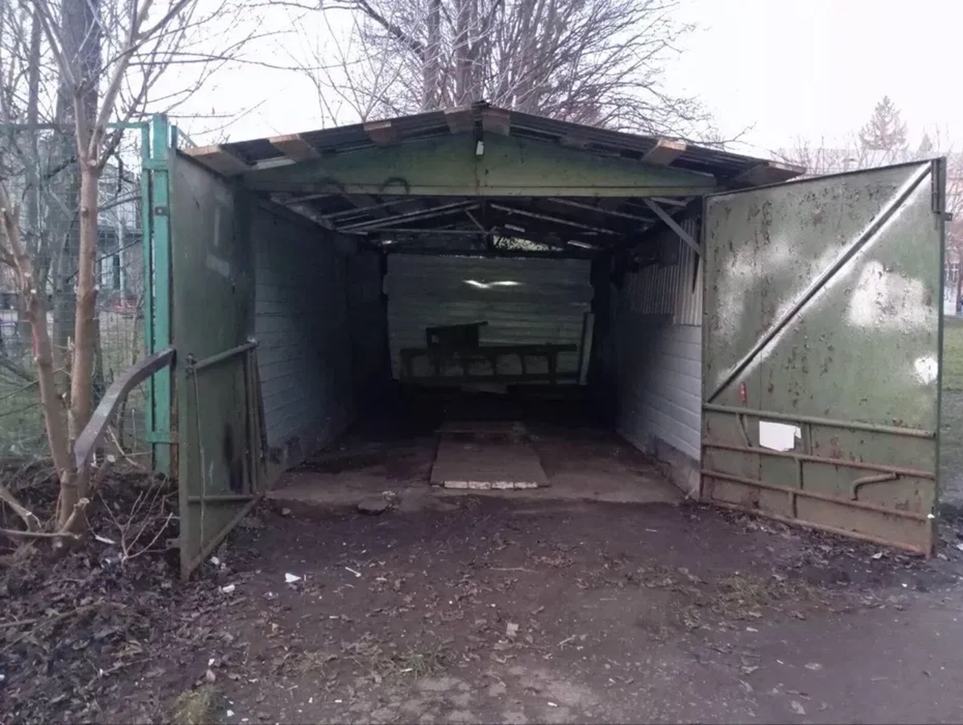 Металевий гараж під авто чи склад