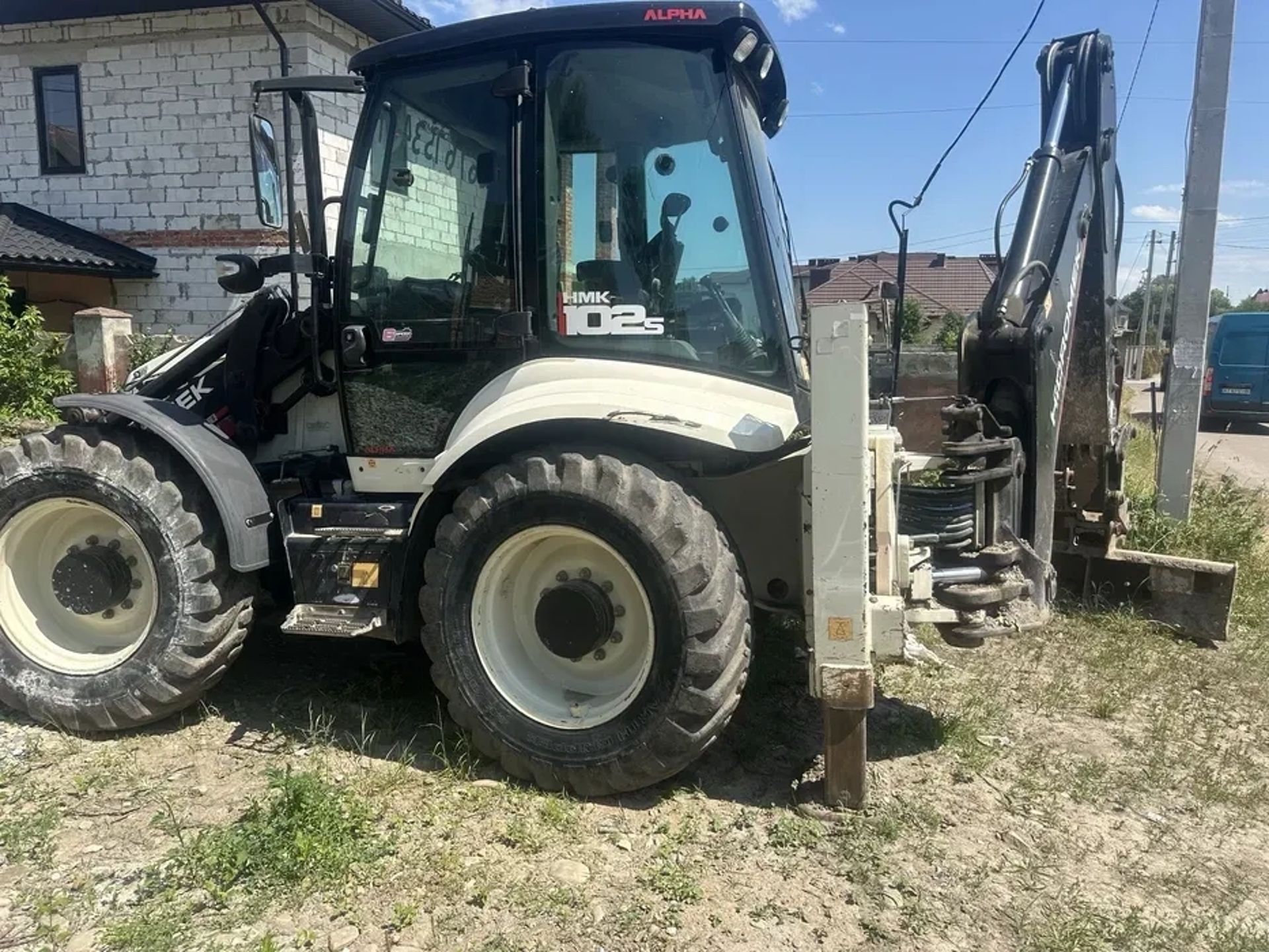 Колісний екскаватор-навантажувач Hidromek HMK 102s alpha