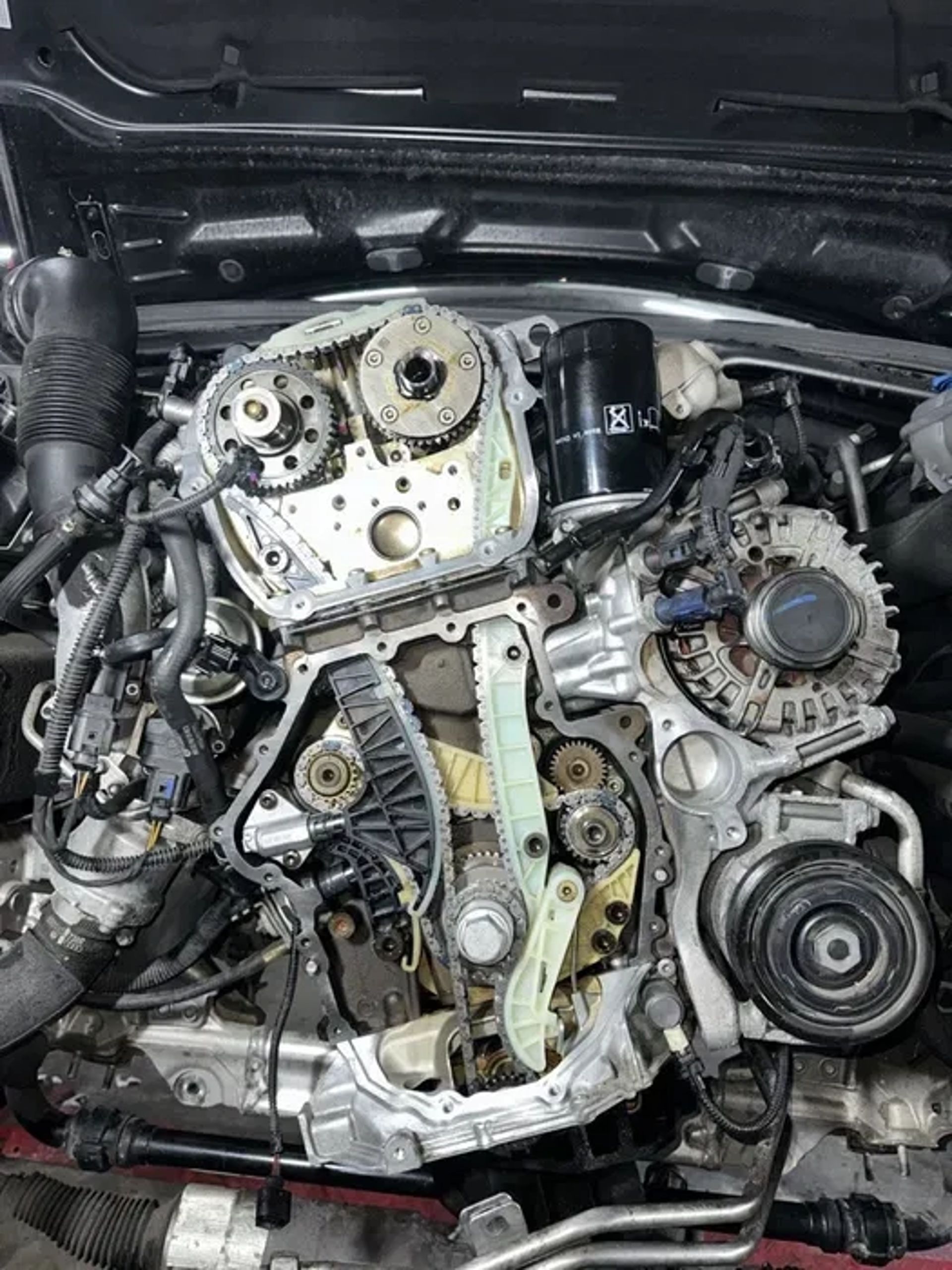 Заміна цепок ГРМ 3.0 tfsi, 2.0 tfsi ( AUDI, Vw, Skoda , Seat)