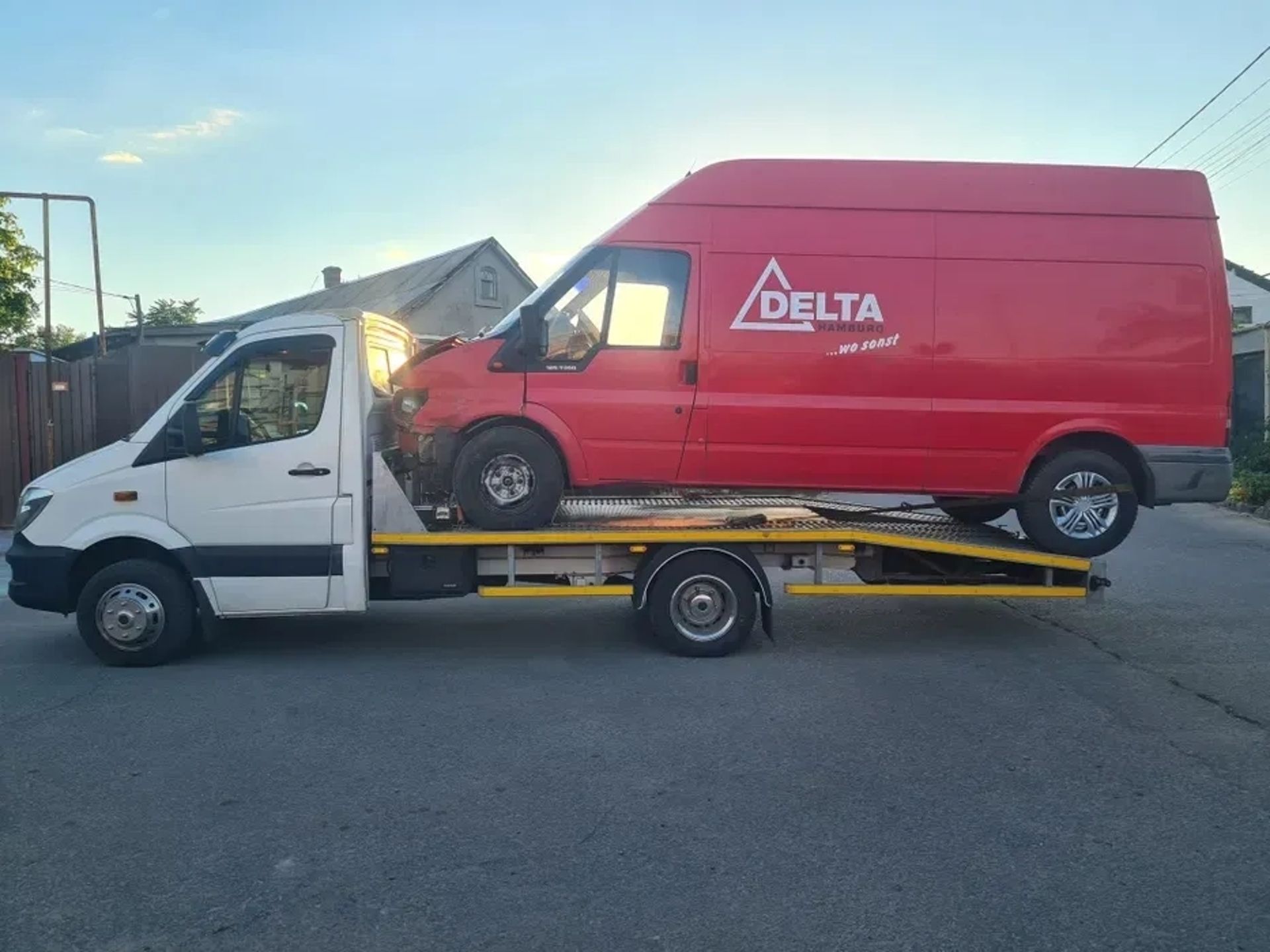 Евакуатор на базі Mercedes-Benz Sprinter 3.5 тонн