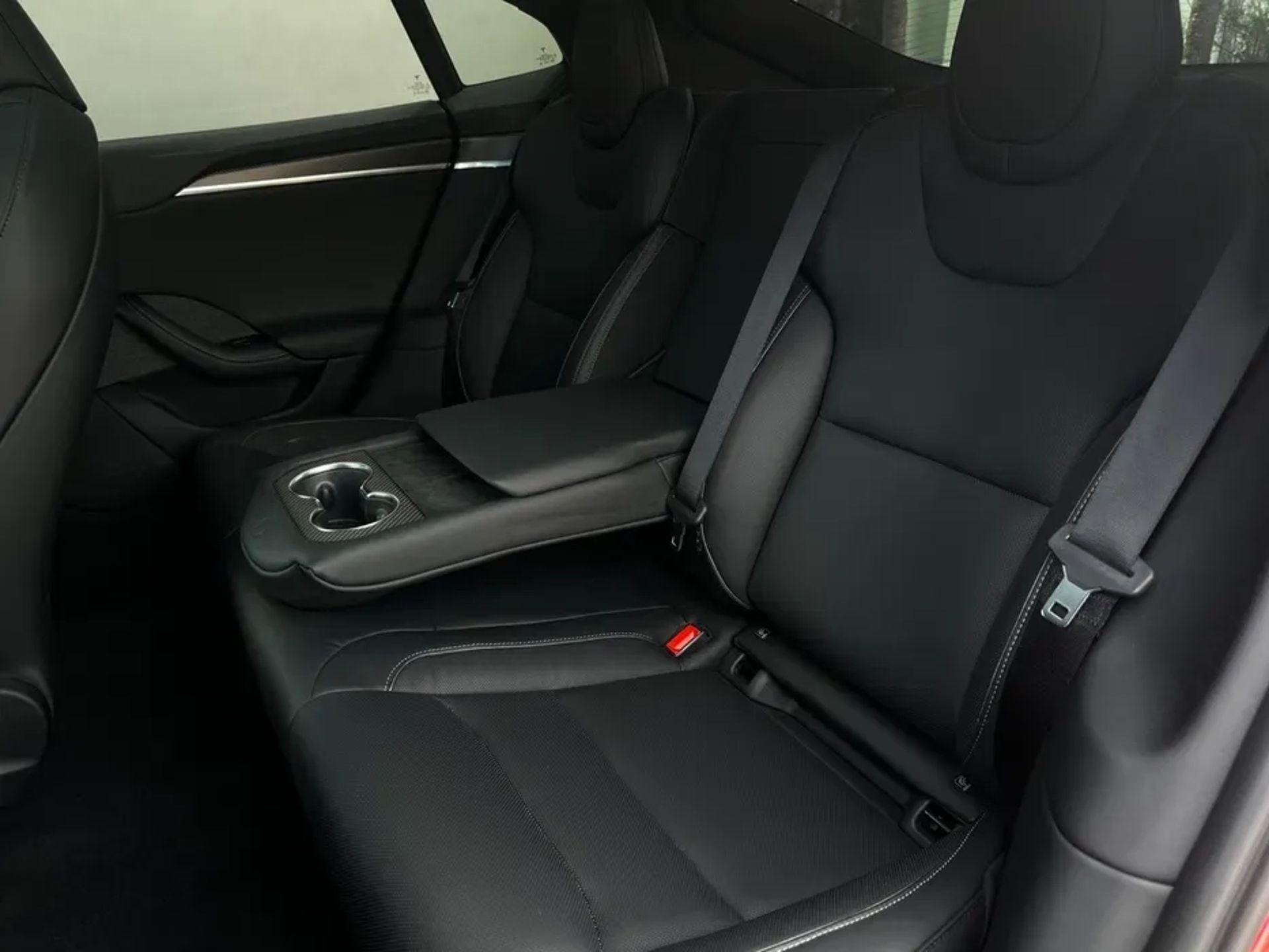 Водій з авто Tesla Model S 2023 преміум