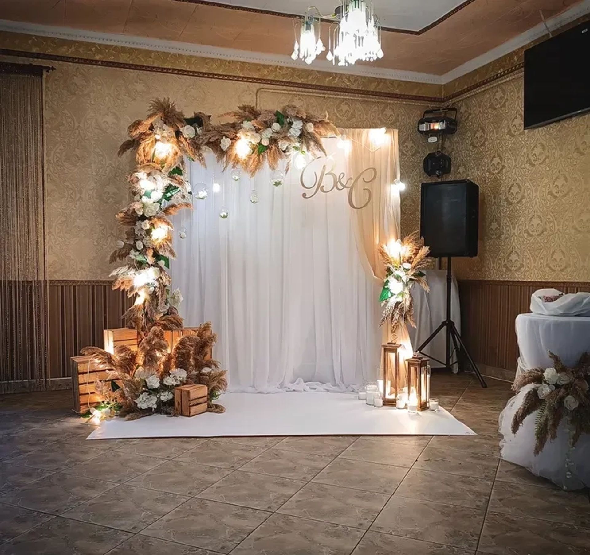 Фотозона хрестини, ювілей, весілля, день народження