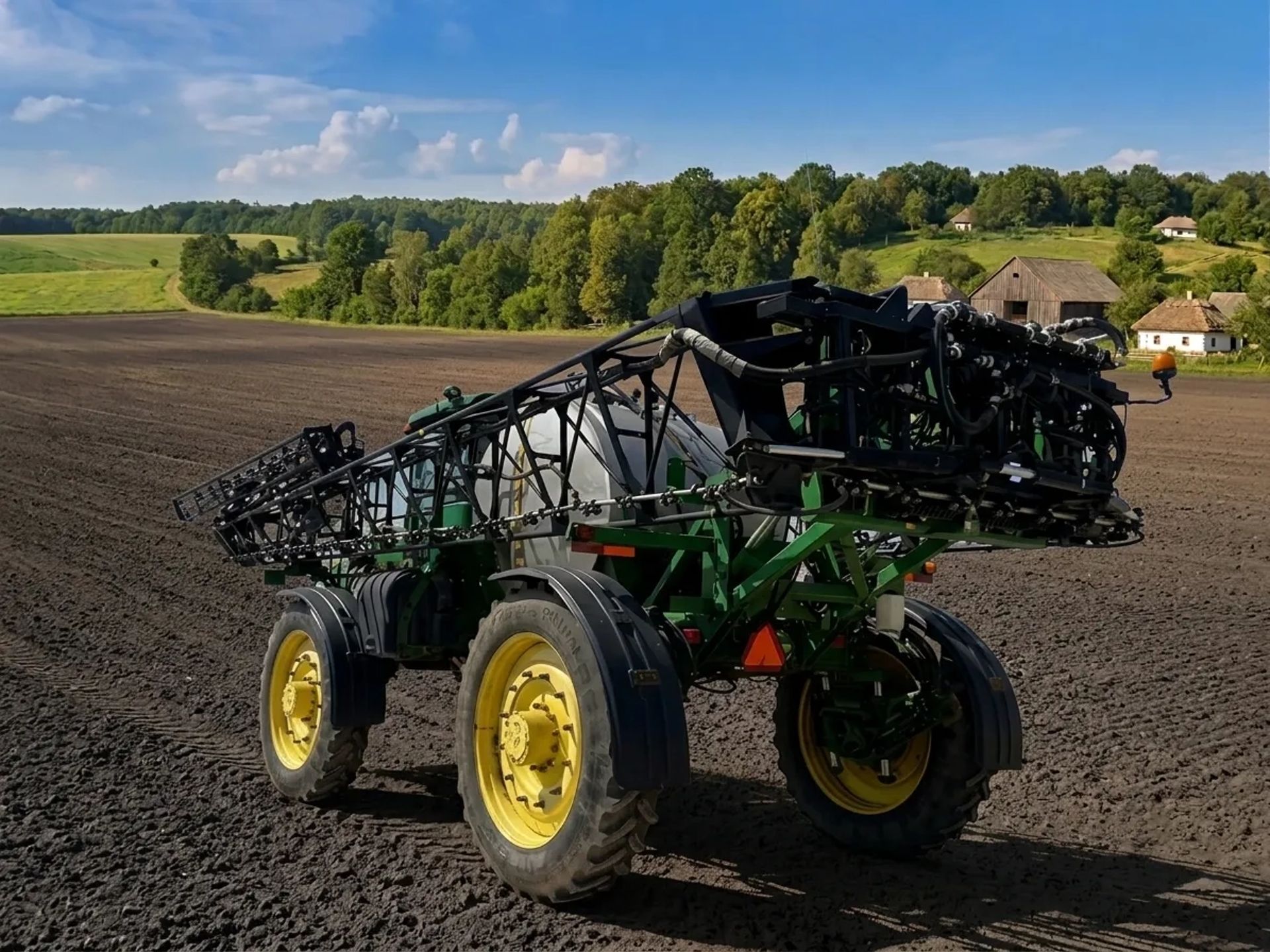 Самохідний обприскувач John Deere 4940
