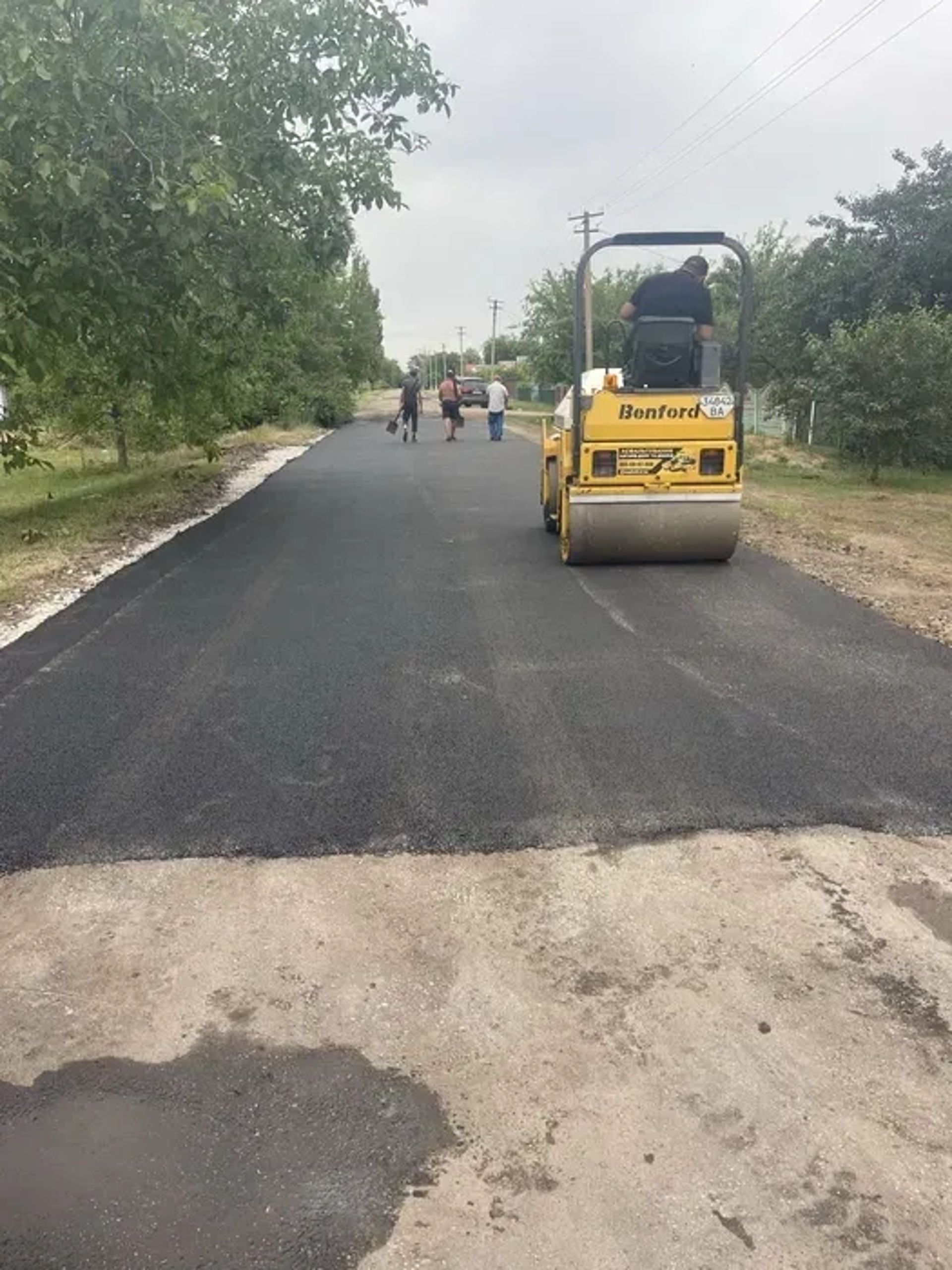 Асфальтування ангарів, дворів, доріг ітд.