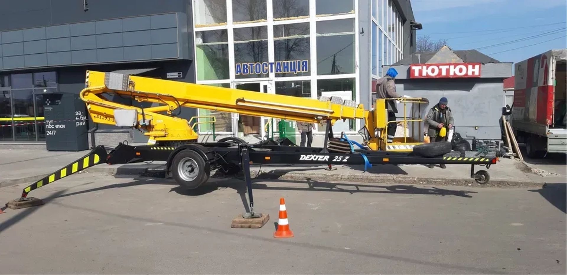 Автовишка телескопiчна м.Умань