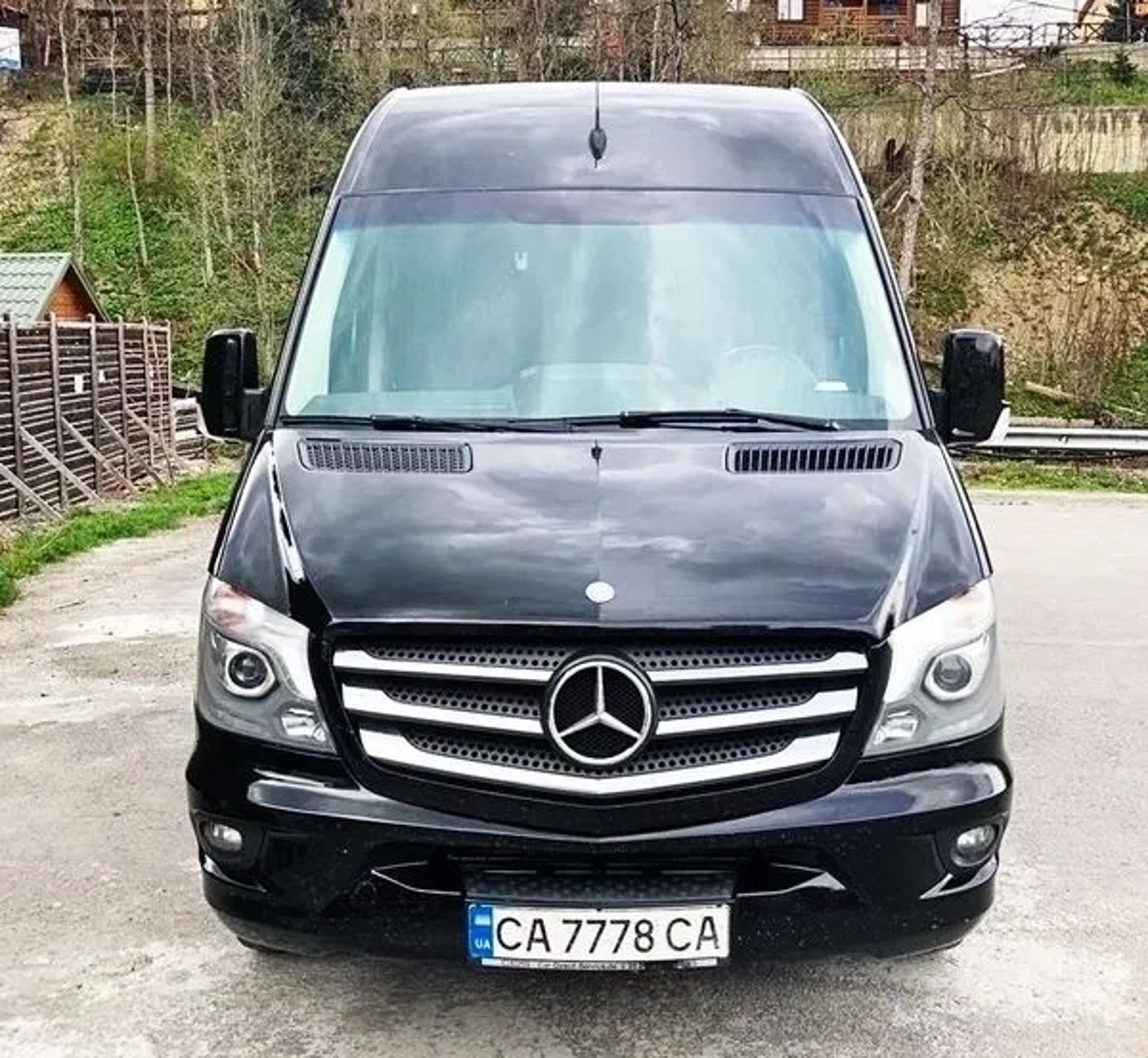 181 Мікроавтобус на весілля трансфер Mercedes-Benz Sprinter чорний VIP
