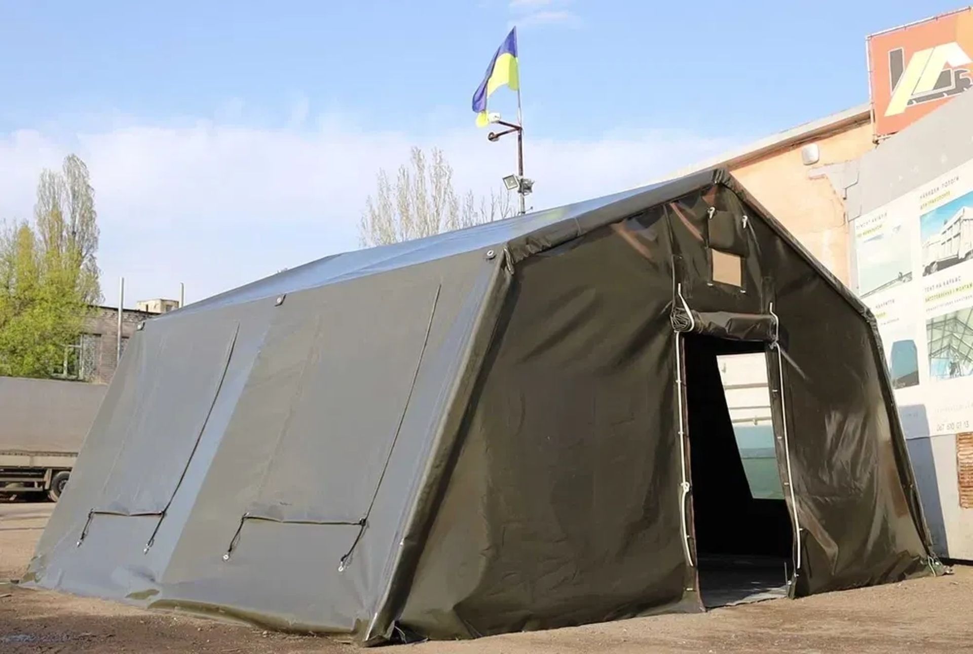 Намет військовий польовий міцний надійний власне виробництво палатка