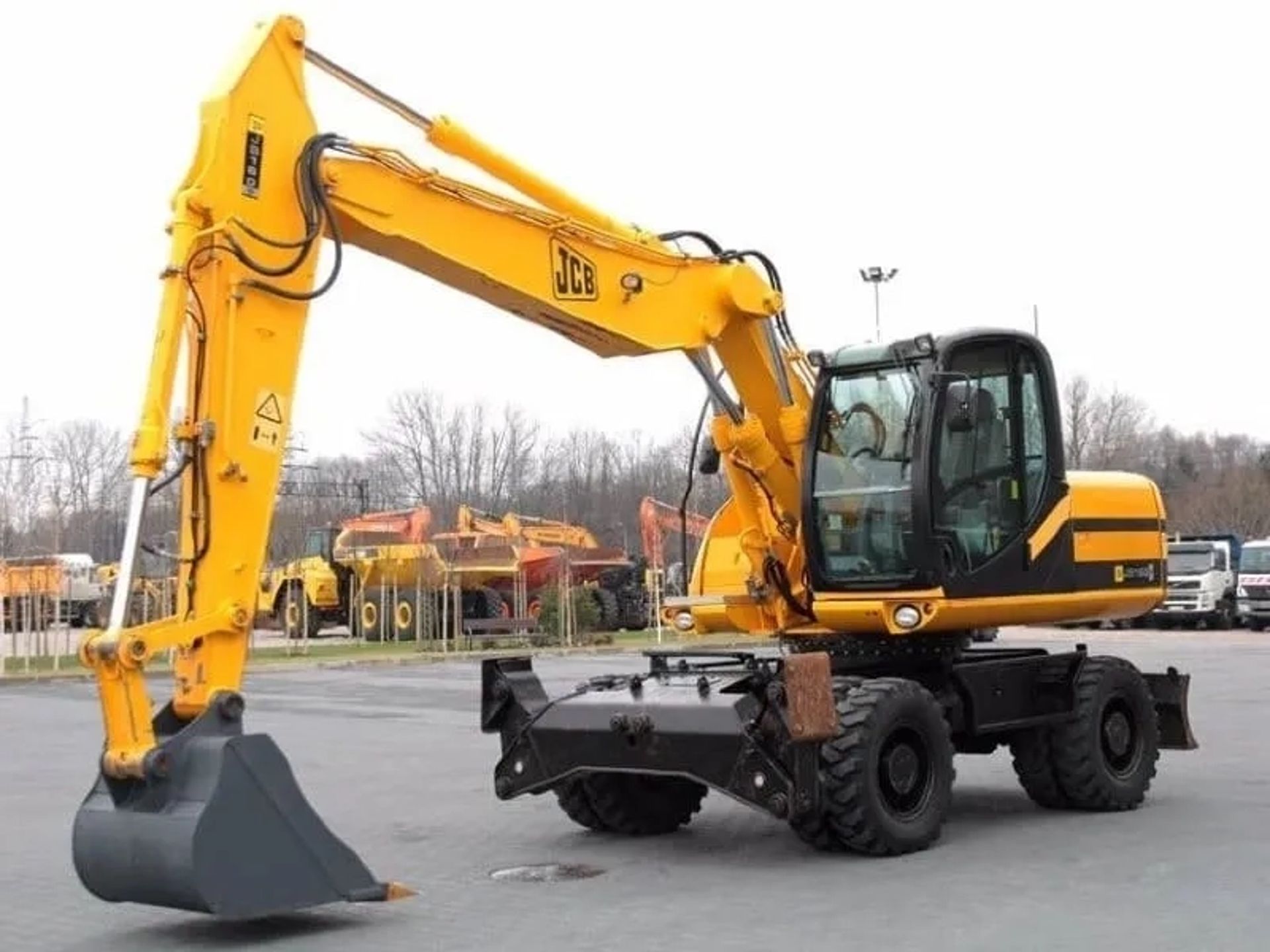 Колісний екскаватор JCB JS 160W