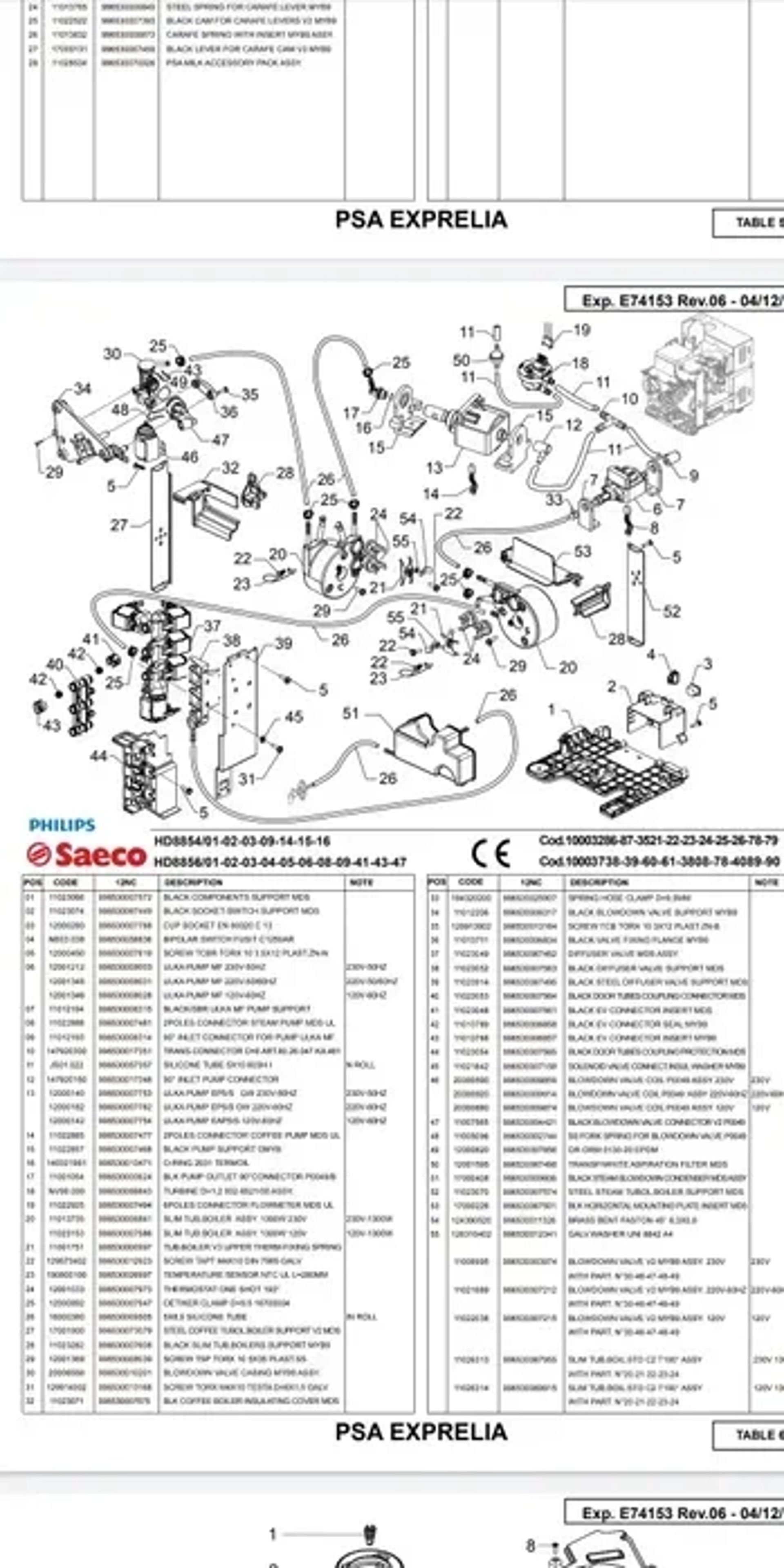 Ремонт Saeco, Delonghi,Franke кофемашин и кофеварок