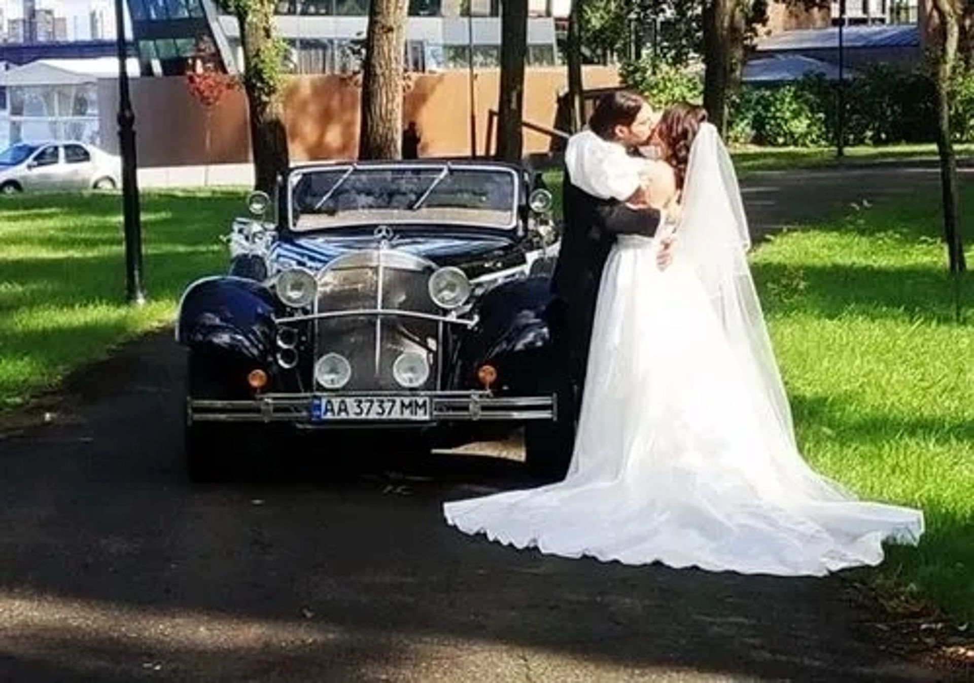 190 Ретро кабріолет на весілля Mercedes-Benz 540 Borman