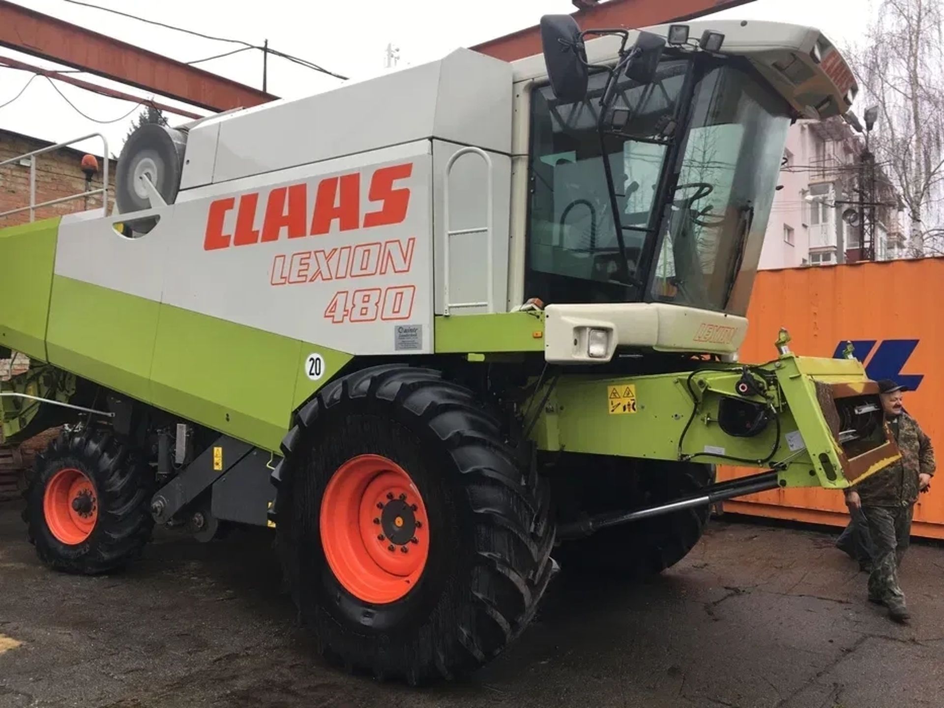 Комбайн CLAAS Lexion 480 - (Зернові, Соняшник, Ріпак, Кукурудза)