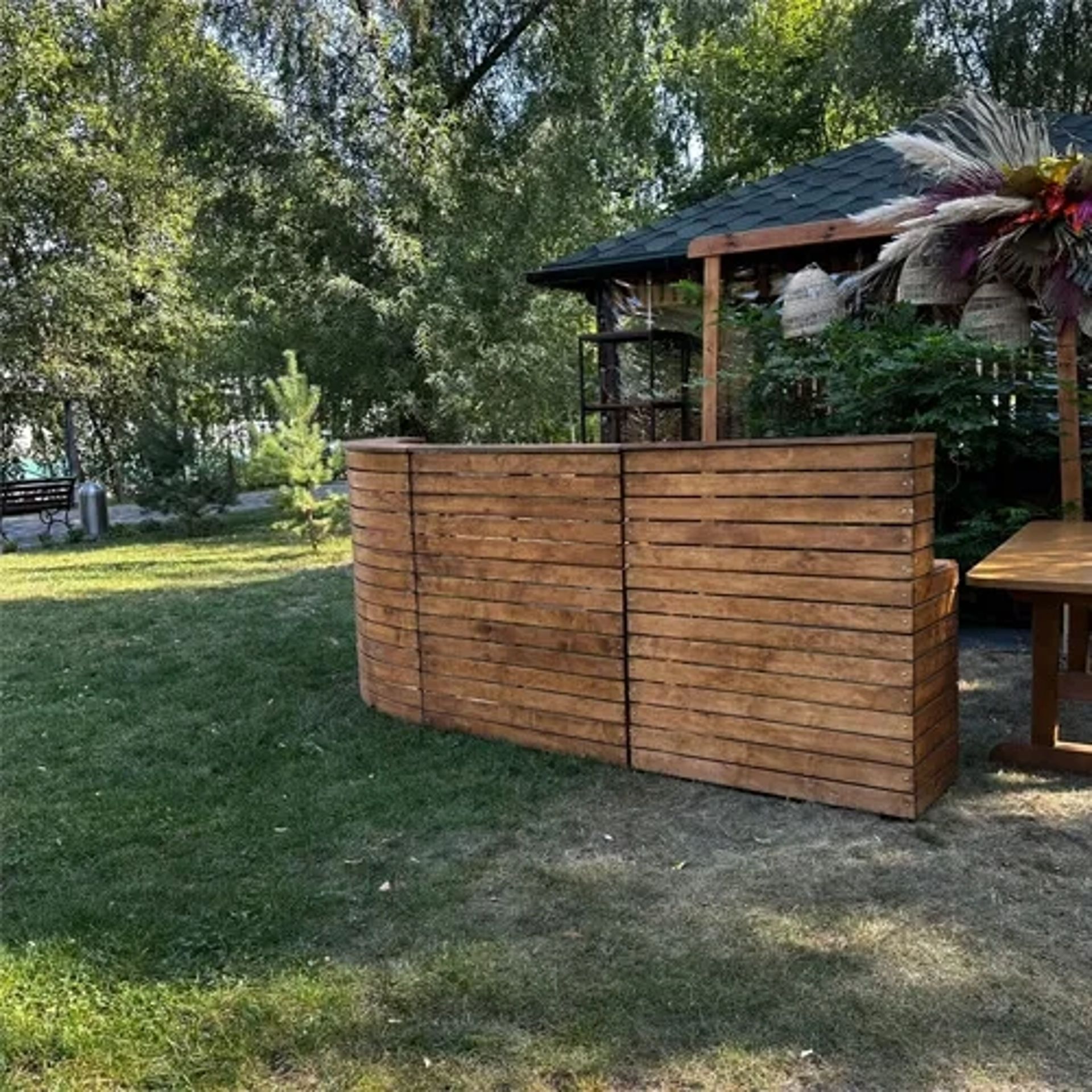 Лофт кутова барна стійка Еко Крафт