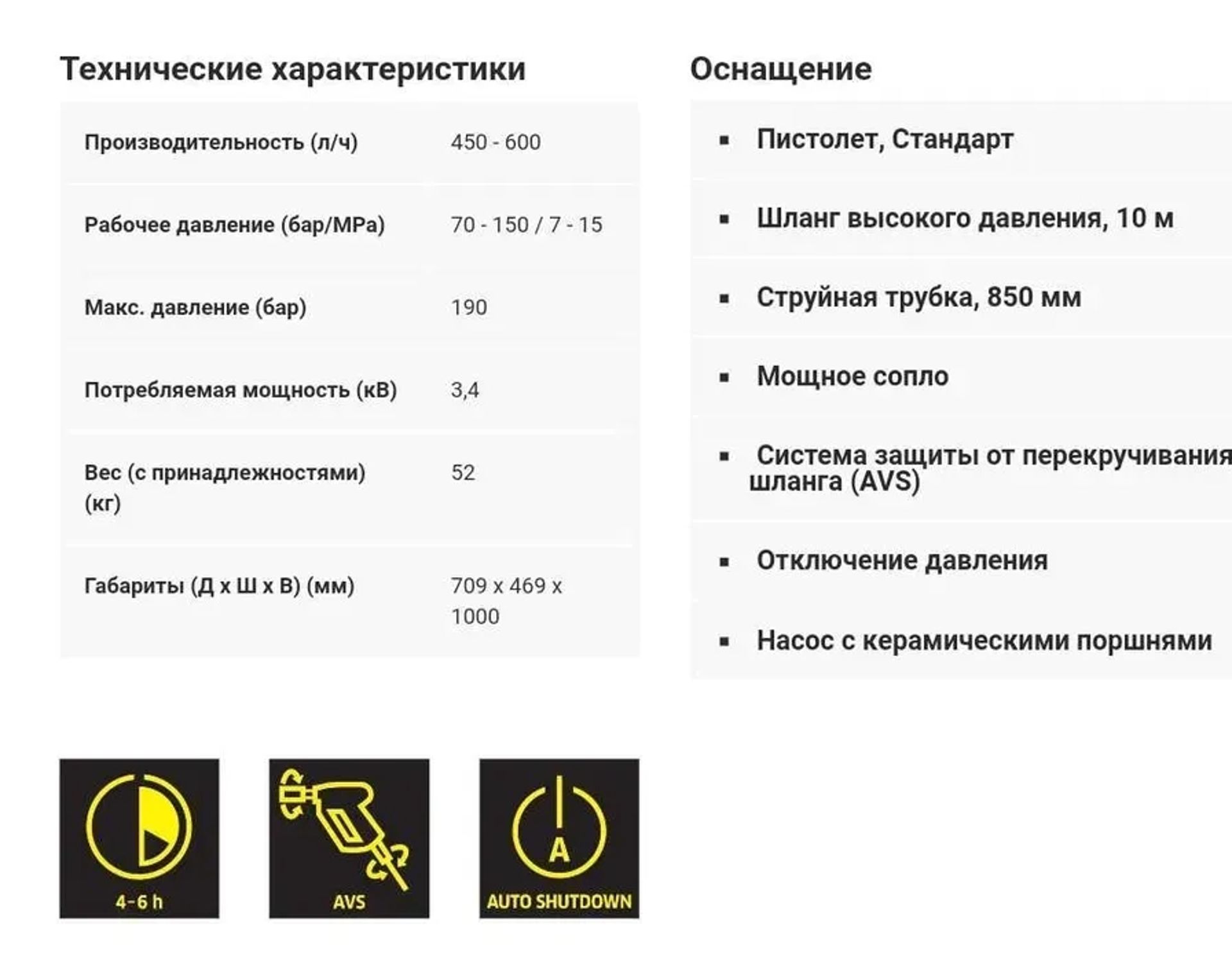 Мийка високого тиску Karcher HD6/15-4 Classic,220В