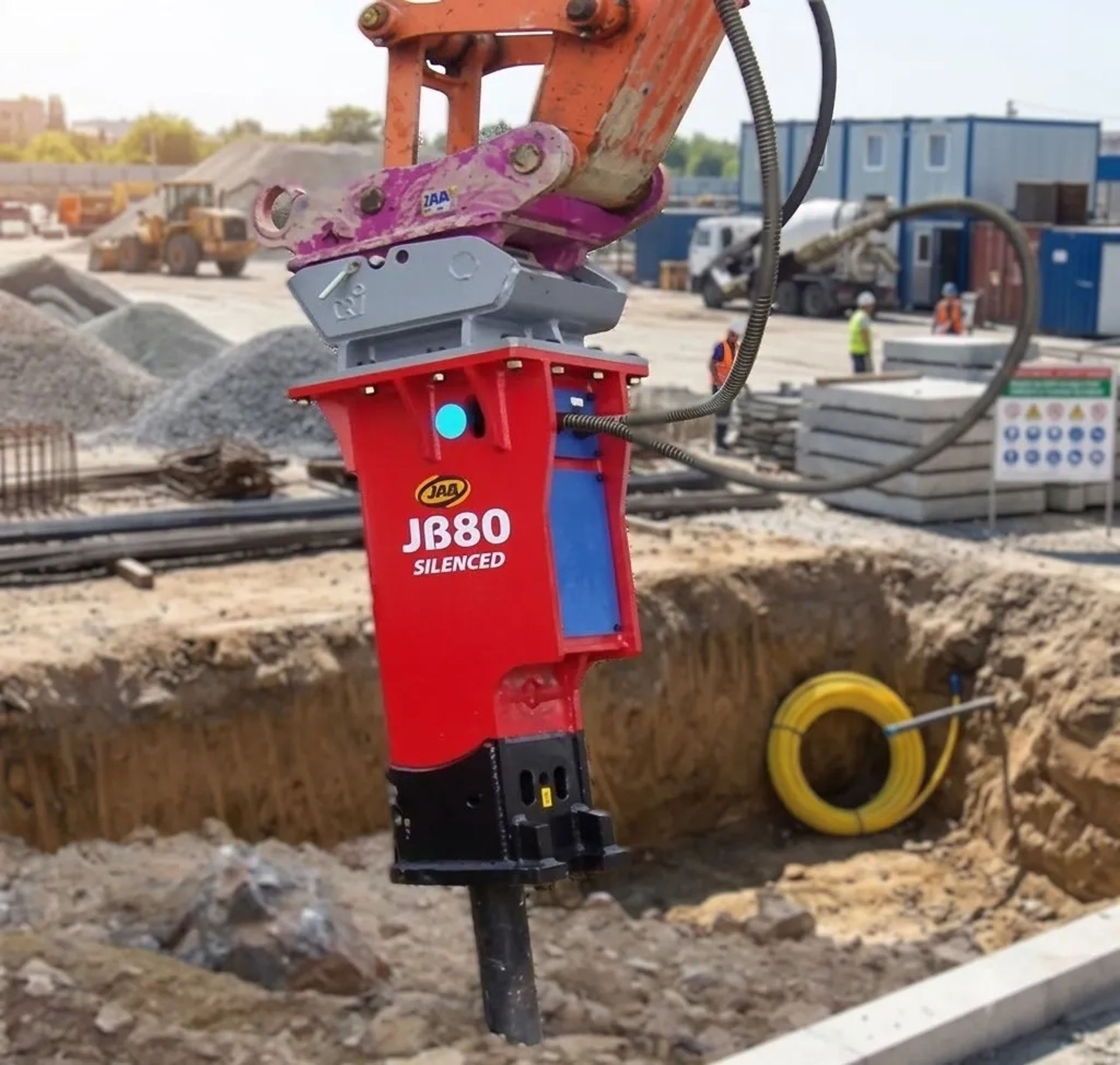 Гідромолот JAB JB80 для будівельних і демонтажних робіт