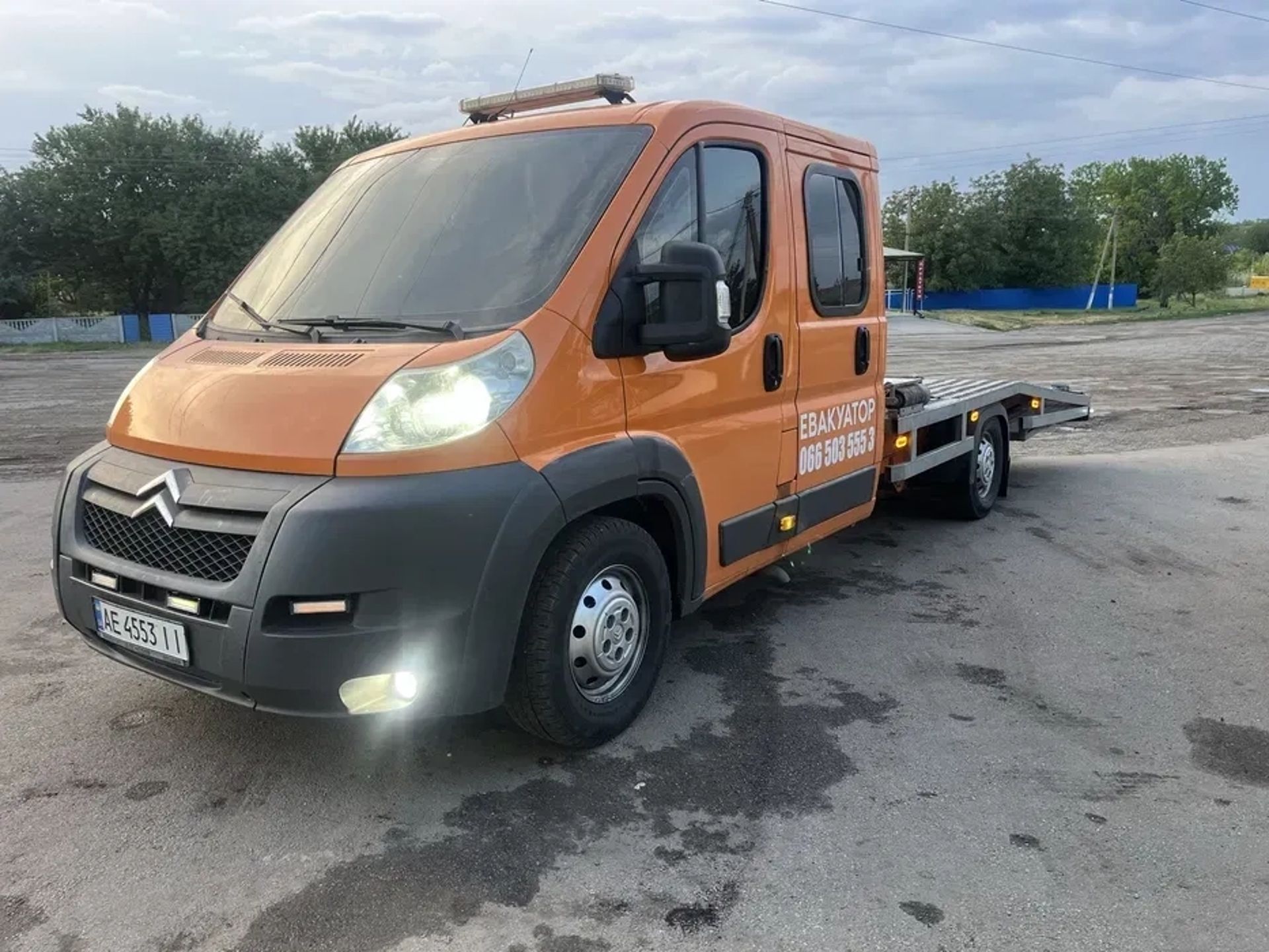 Евакуатор Citroën Jumper (до 3 тонн)