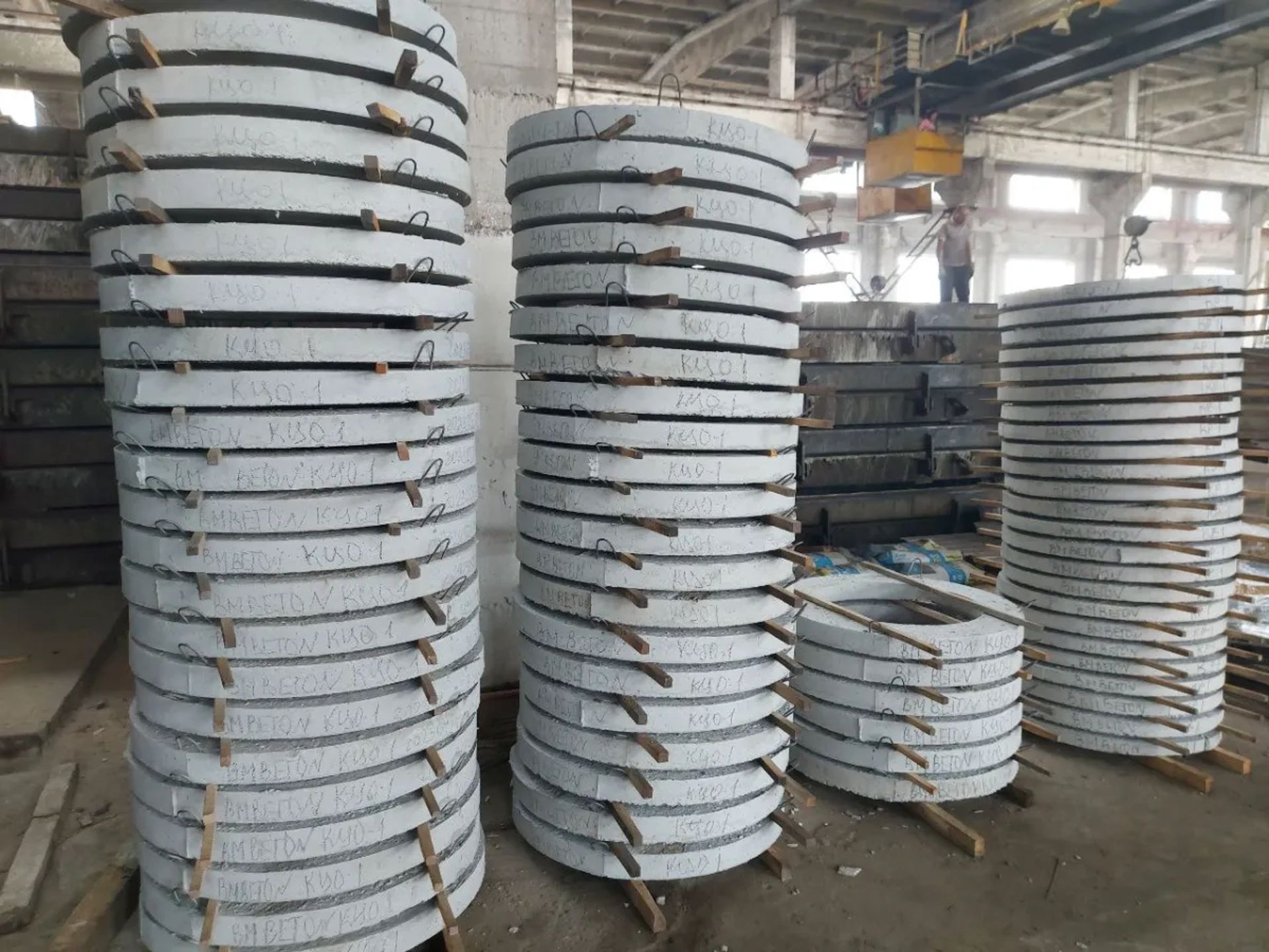 Опорні кільця колодязів КО 6 від виробника BM BETON