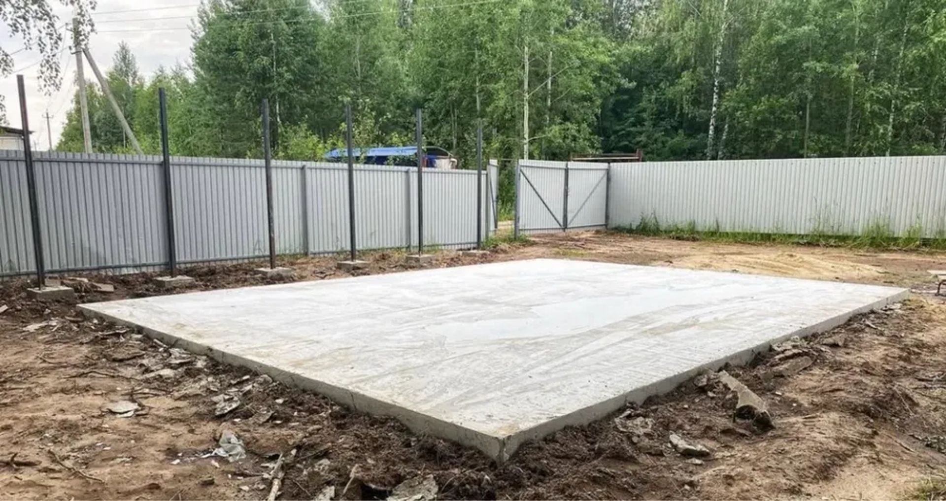 Бетонні роботи. Відмостка. Фундаменти. Забори. Площадки