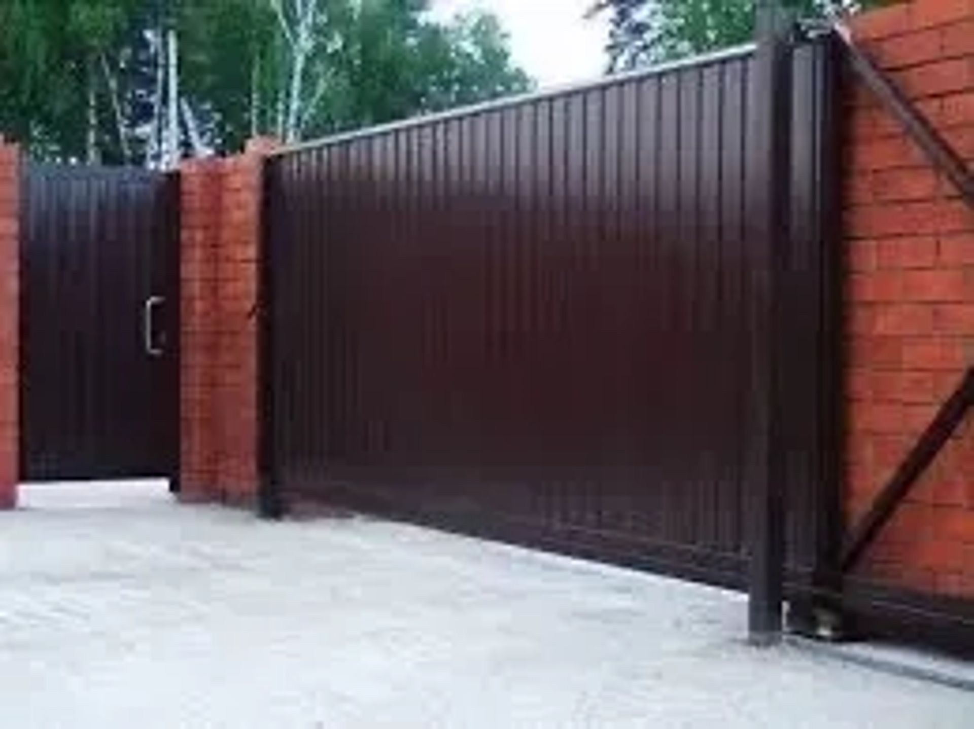 Відкатні ворота, хвіртки. Виробництво монтаж встановлення.