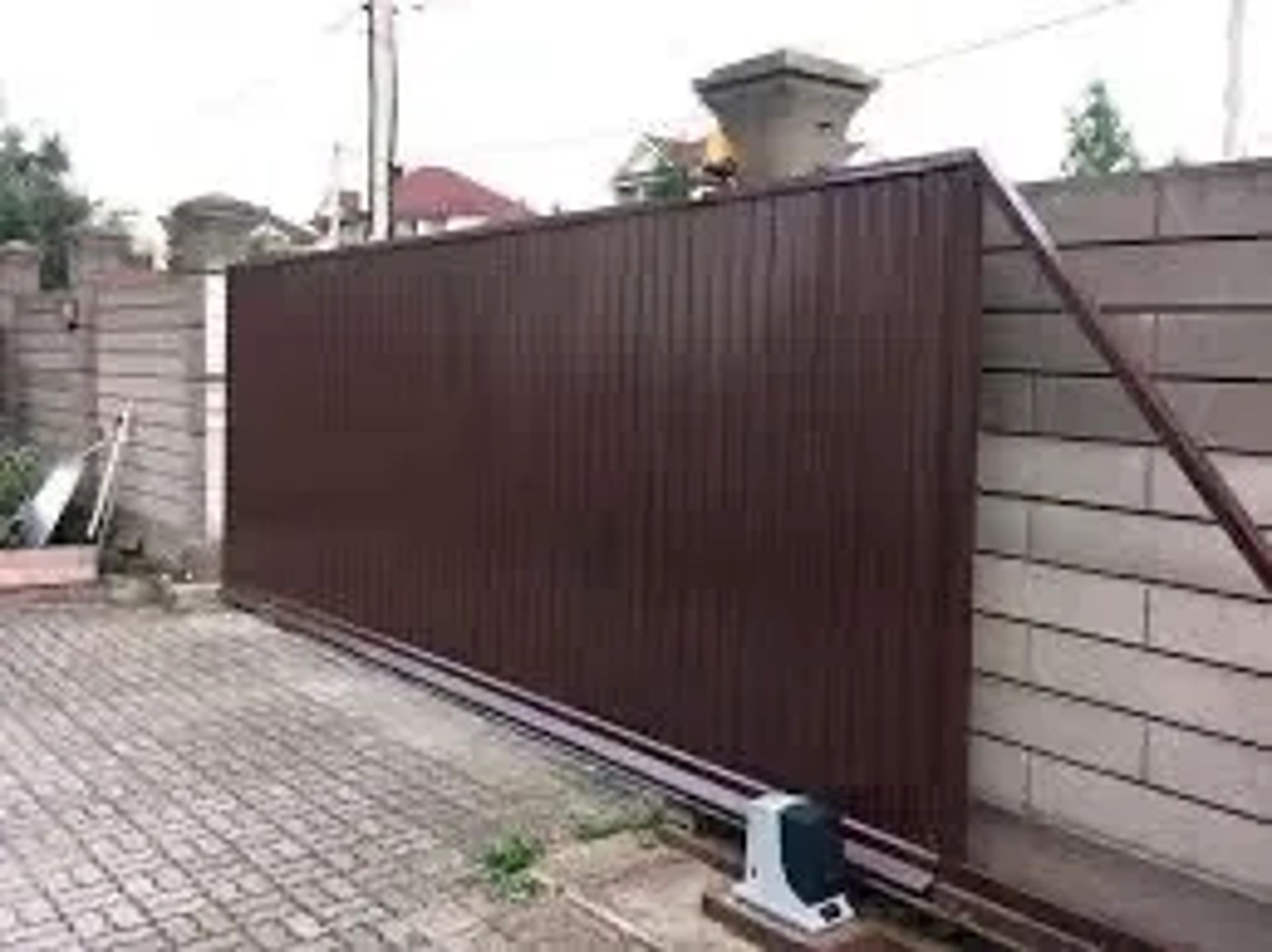 Відкатні ворота, хвіртки. Виробництво монтаж встановлення.
