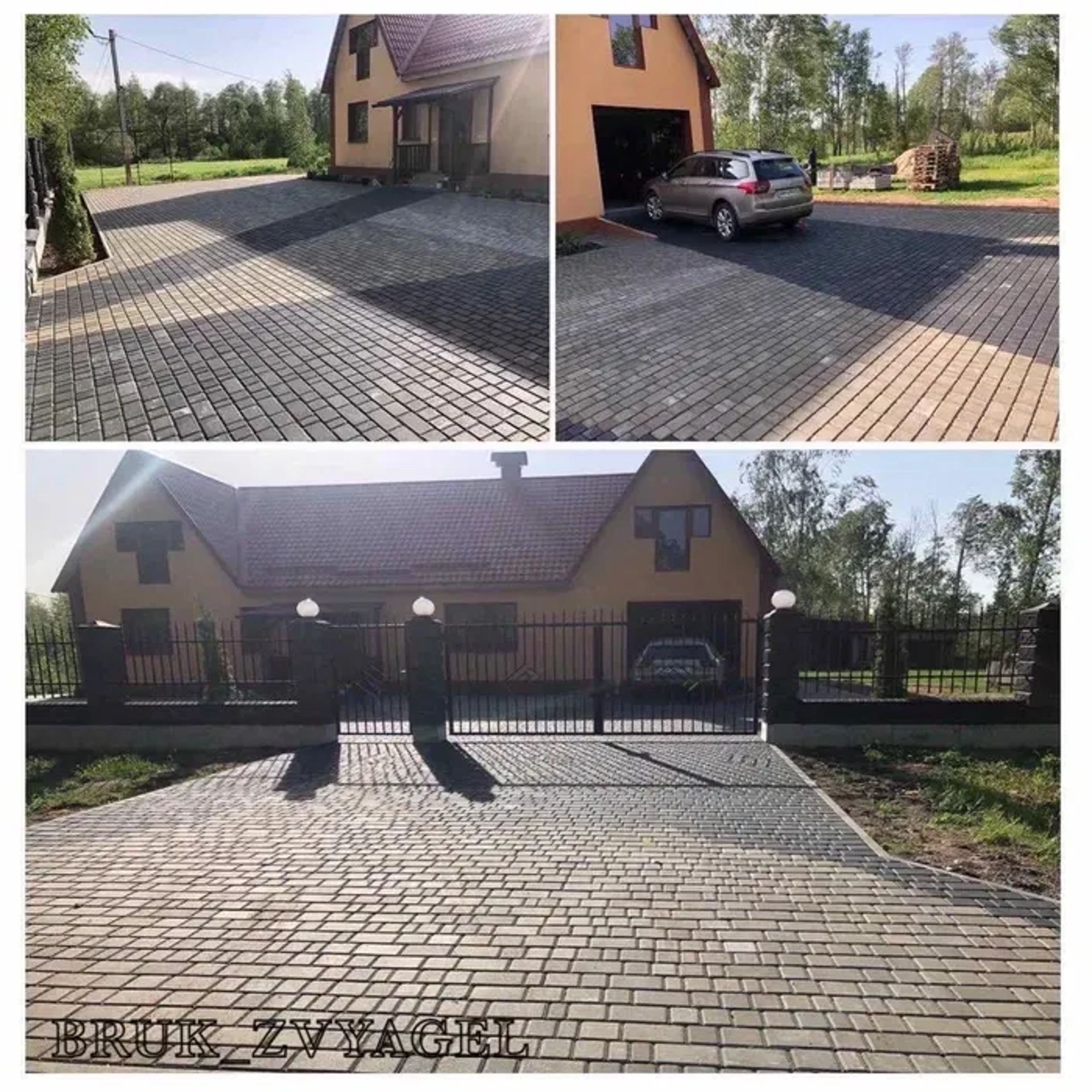 Укладка тротуарної плитки (Бруківки)