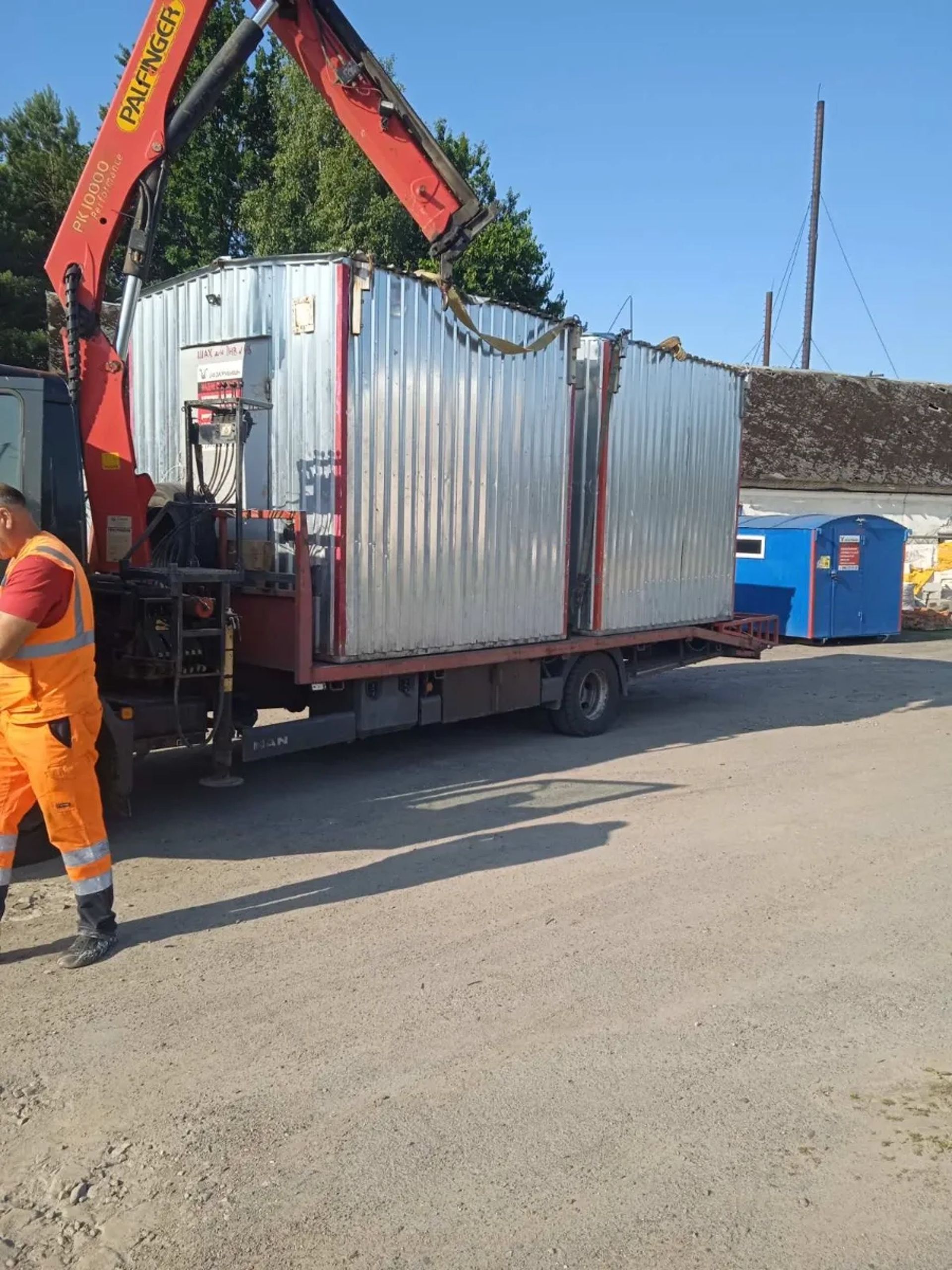 Вагончики будівельні