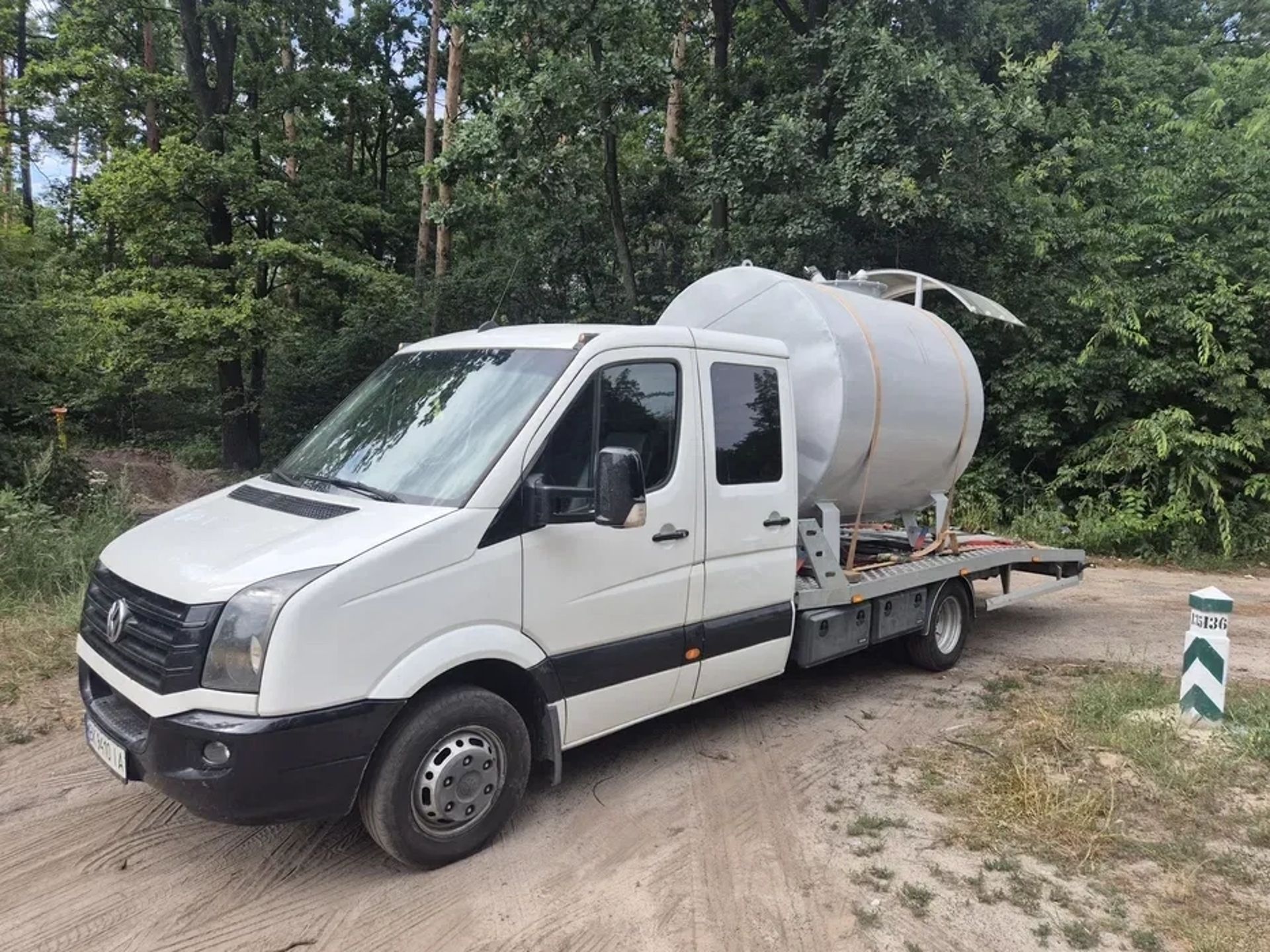 Евакуатор на базі Volkswagen Crafter