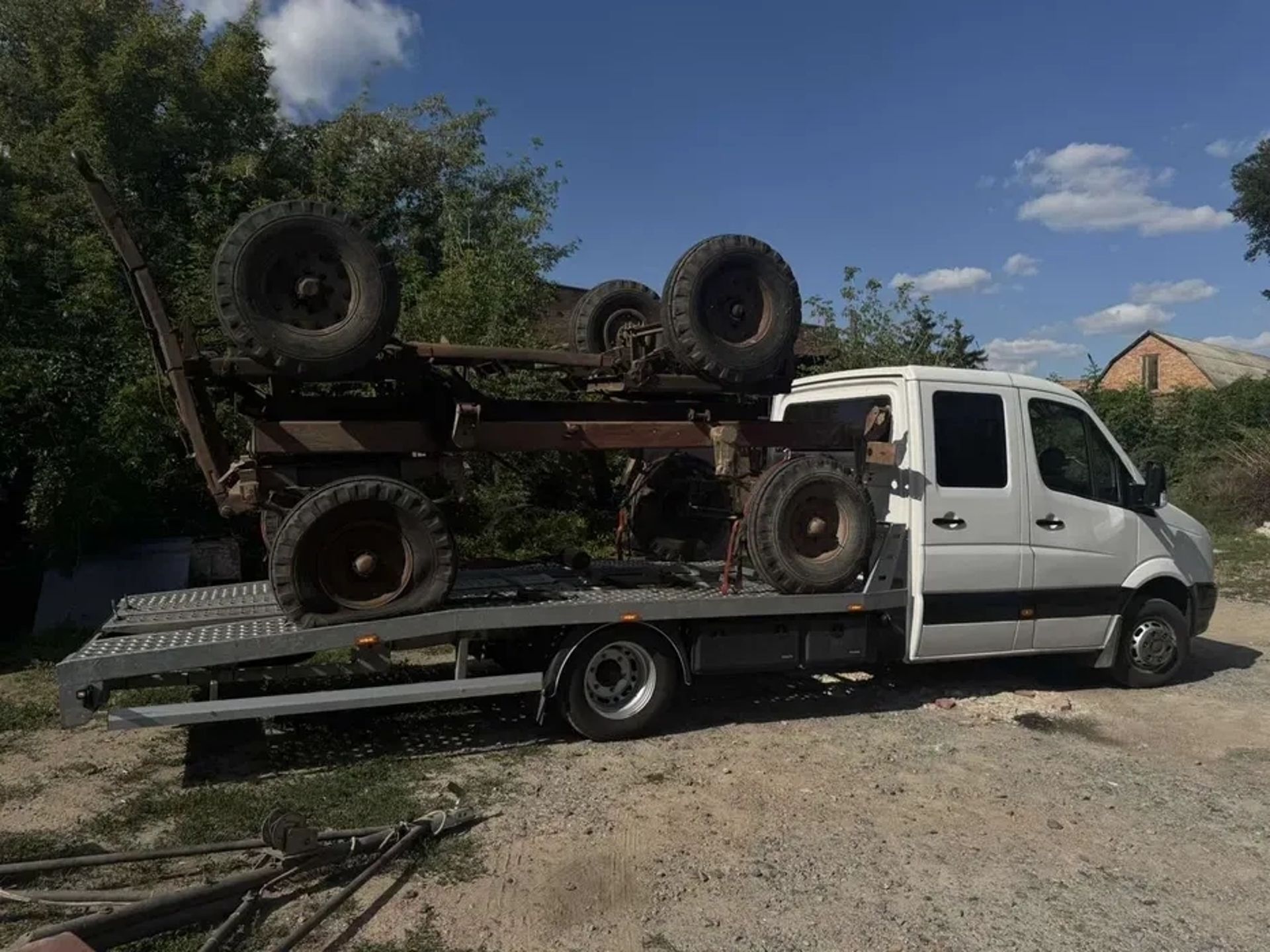Евакуатор на базі Volkswagen Crafter