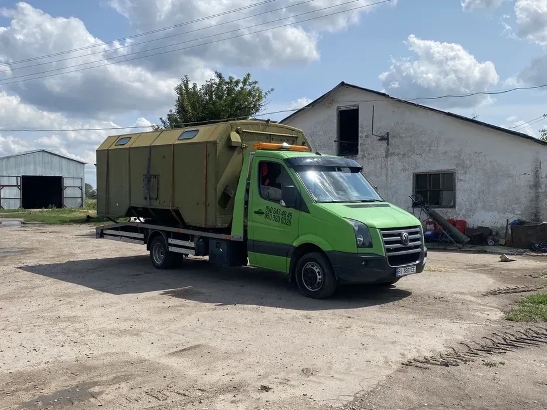 Евакуатор на базі Volkswagen Crafter