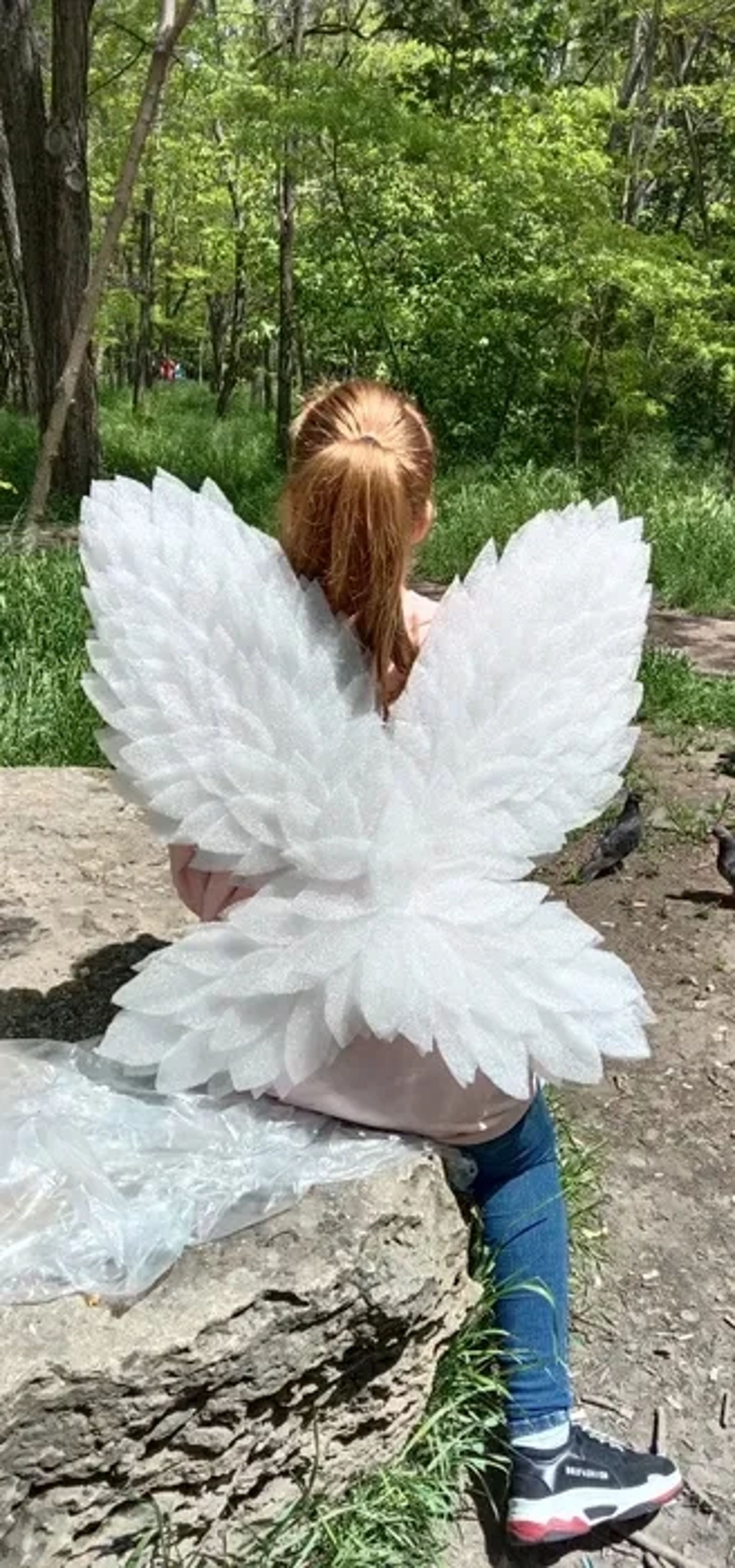 Крила ангела для фотосесії
